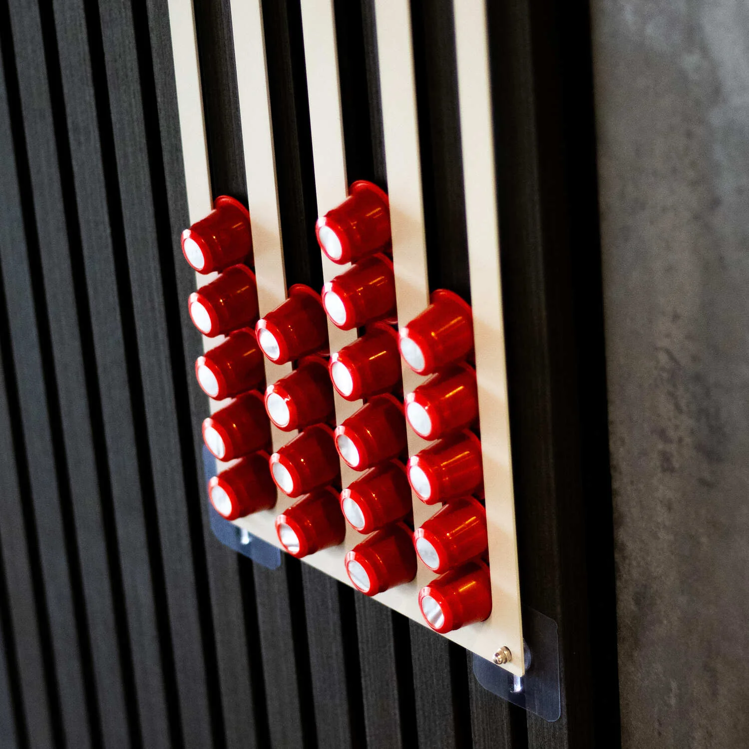 Okunaii™ Wall Mount Nespresso Coffee Pod Holder (40 Pod Capacity) - Image 6