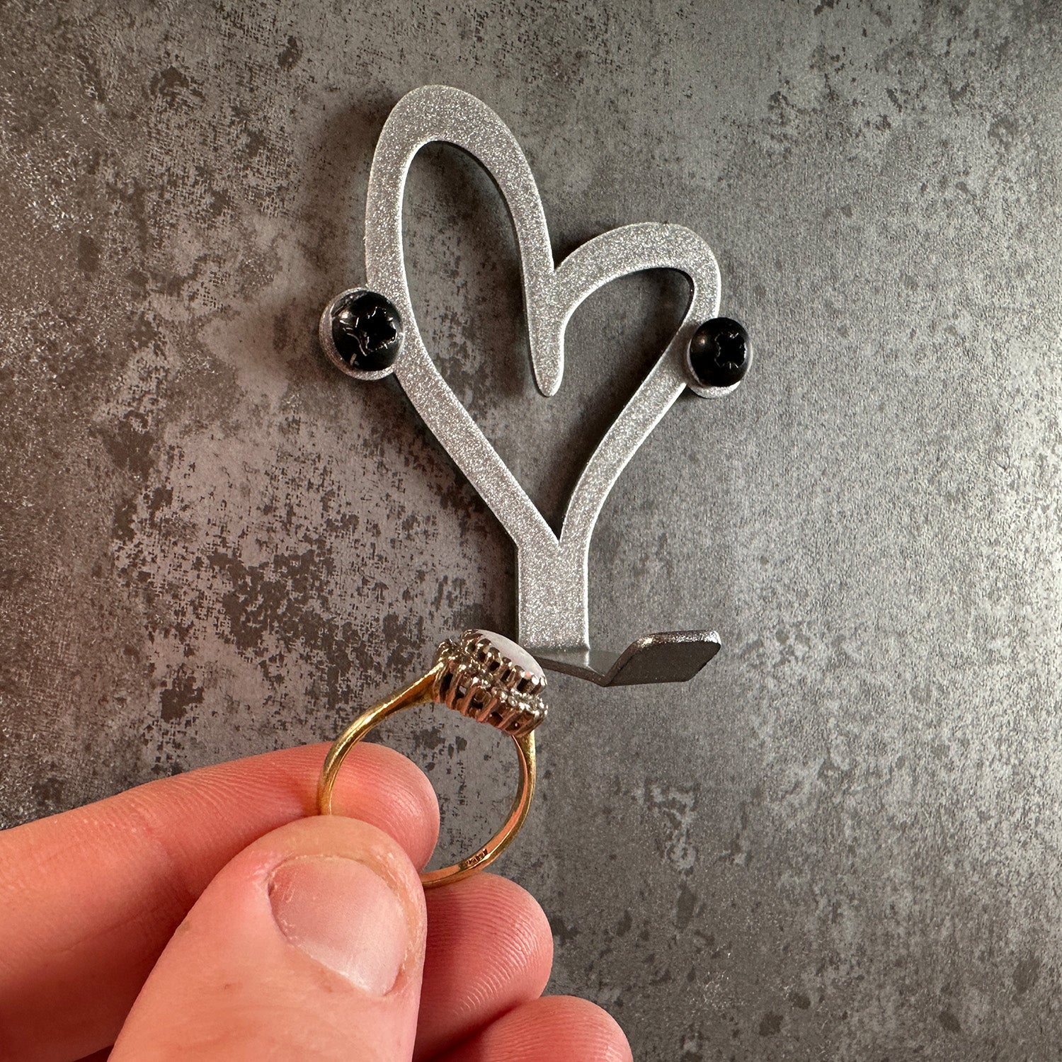 Okunaii™ Wall Mount Wedding Ring Rest & Holder - Image 4