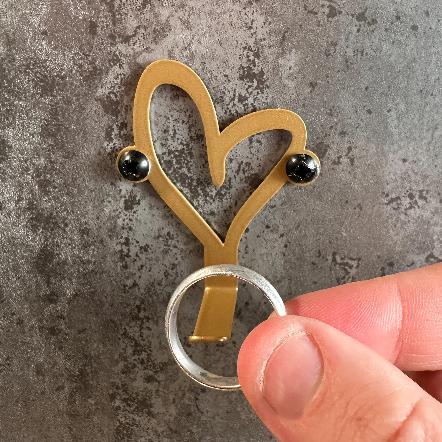 Okunaii™ Wall Mount Wedding Ring Rest & Holder - Image 8