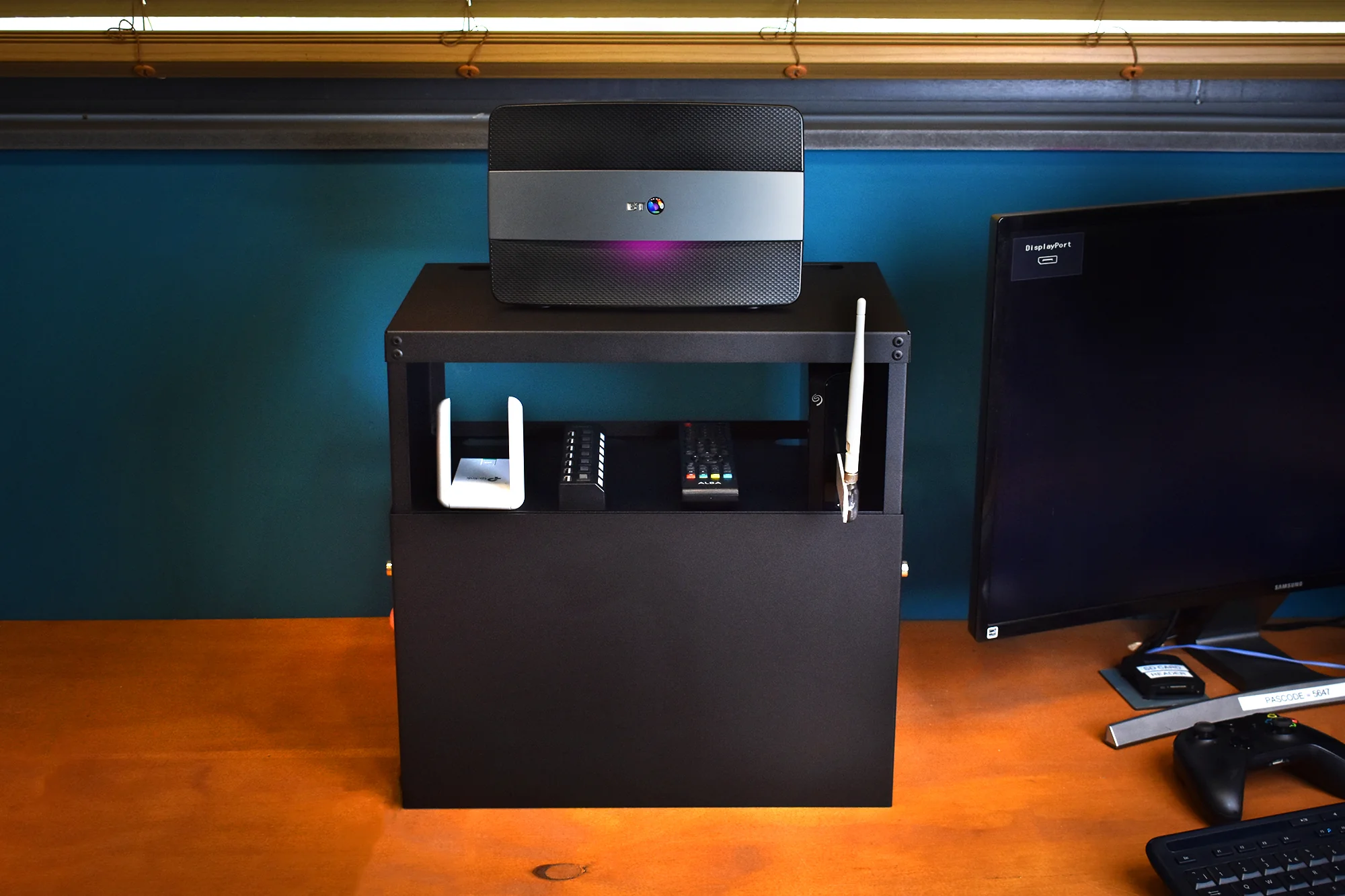 Okunaii™ Wi-Fi Router & Computer Supplies Wall Mount Cabinet - Image 10