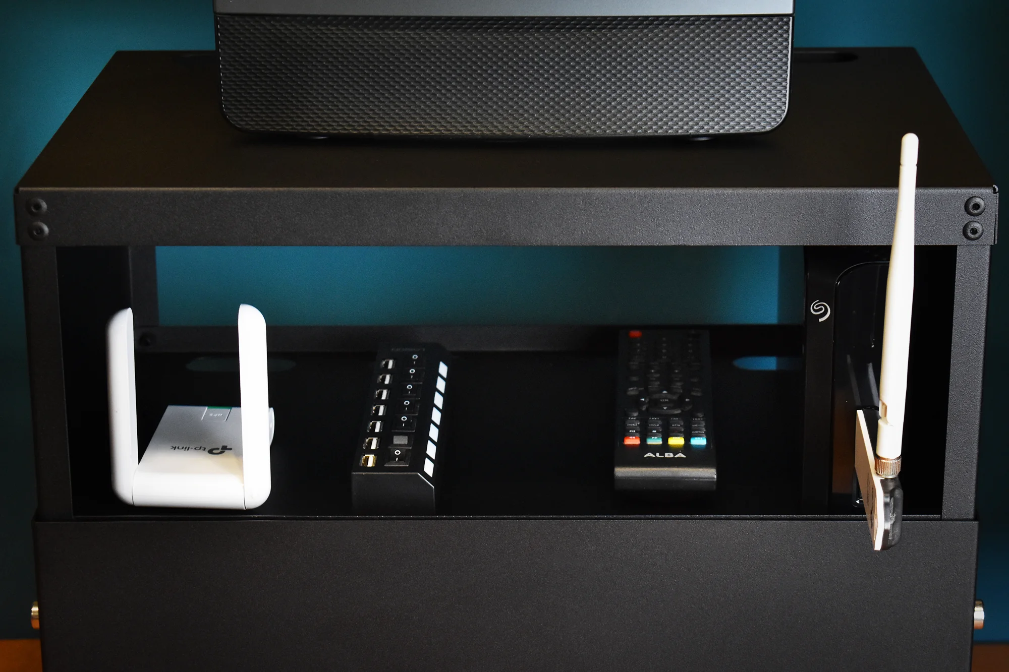 Okunaii™ Wi-Fi Router & Computer Supplies Wall Mount Cabinet - Image 13