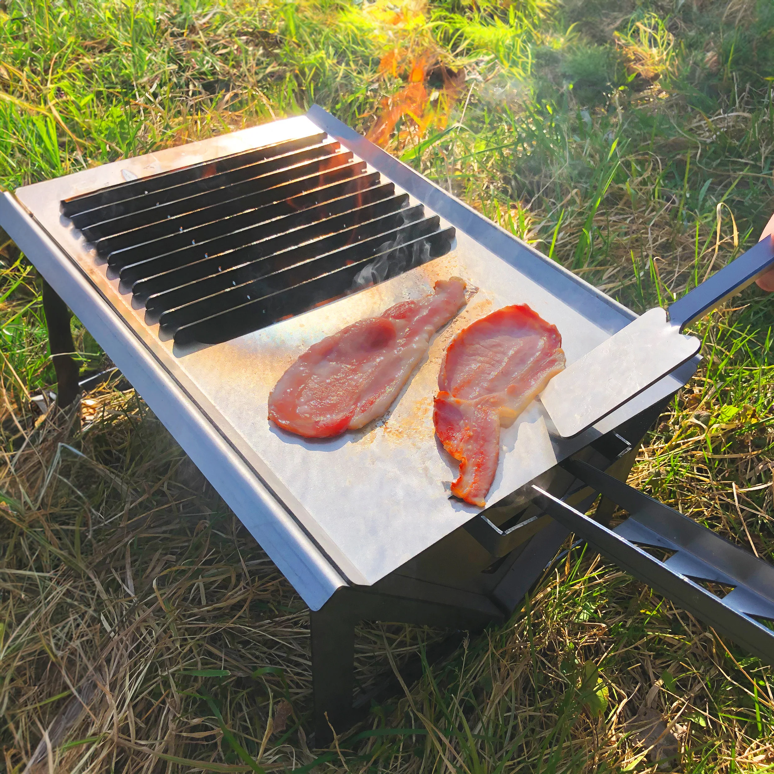 Volcann™ Flatpack Portable BBQ & Cooktop - Image 5