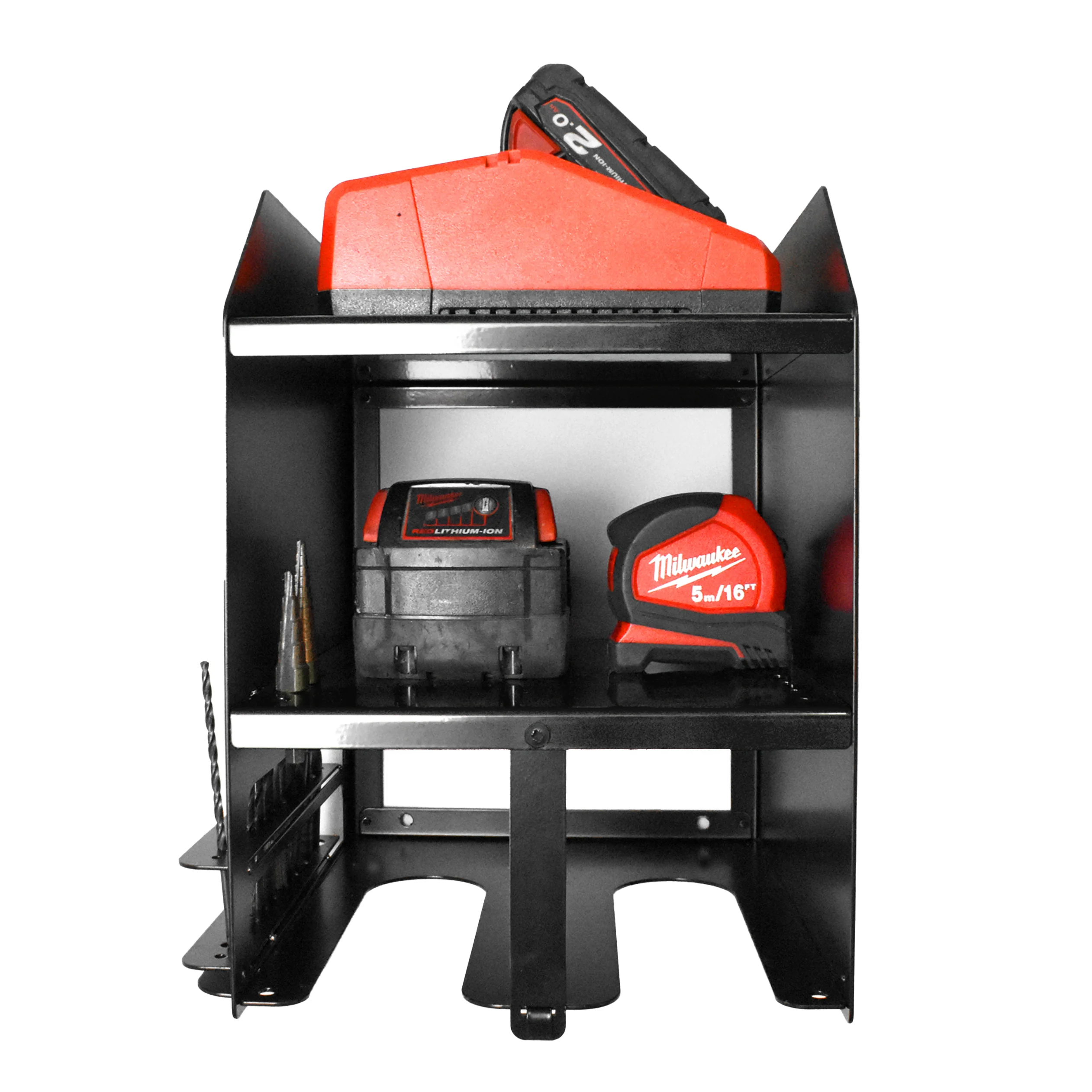 MegaMaxx UK™ Drill Storage Shelf (2 Tool Slot) - Image 13