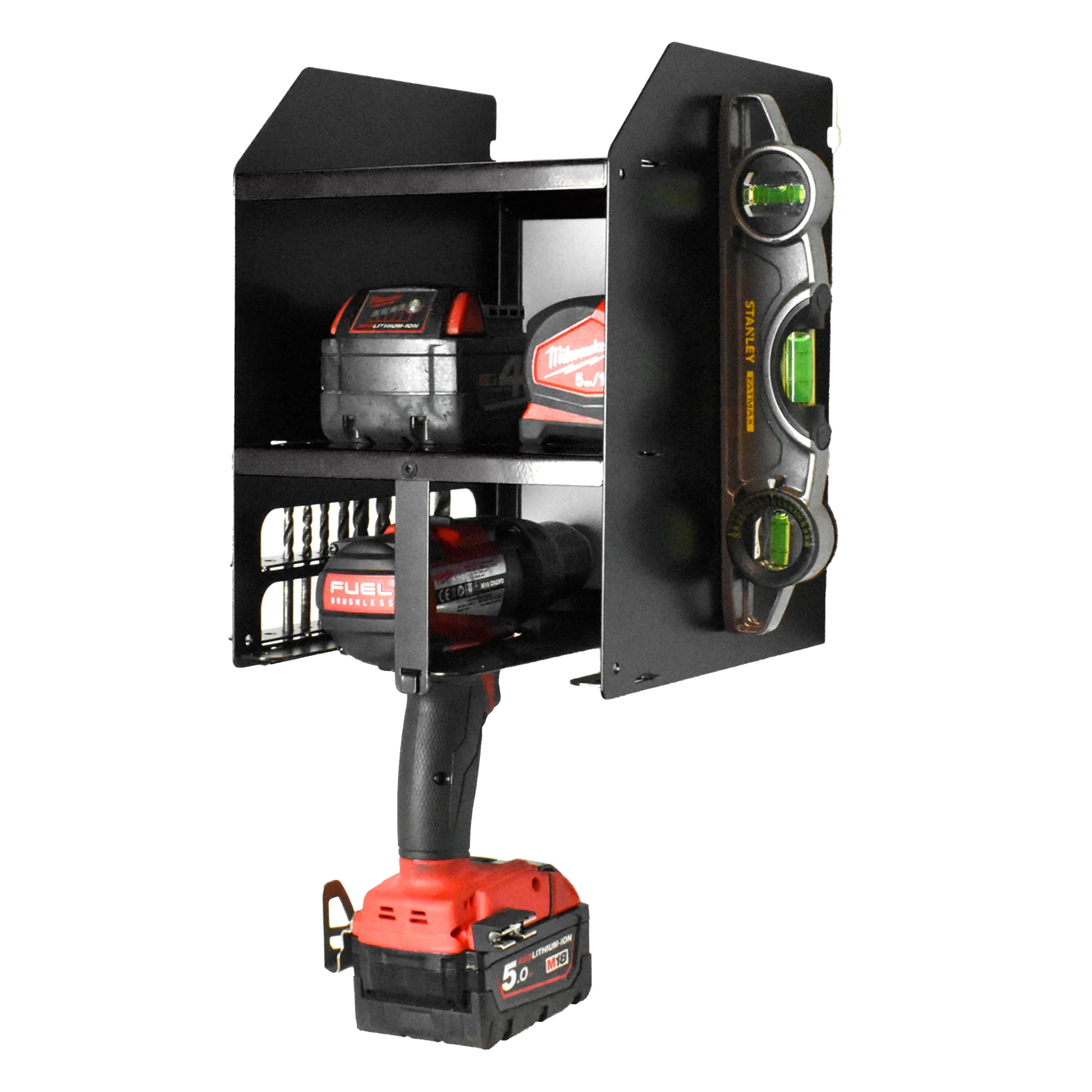 MegaMaxx UK™ Drill Storage Shelf (2 Tool Slot) - Image 15