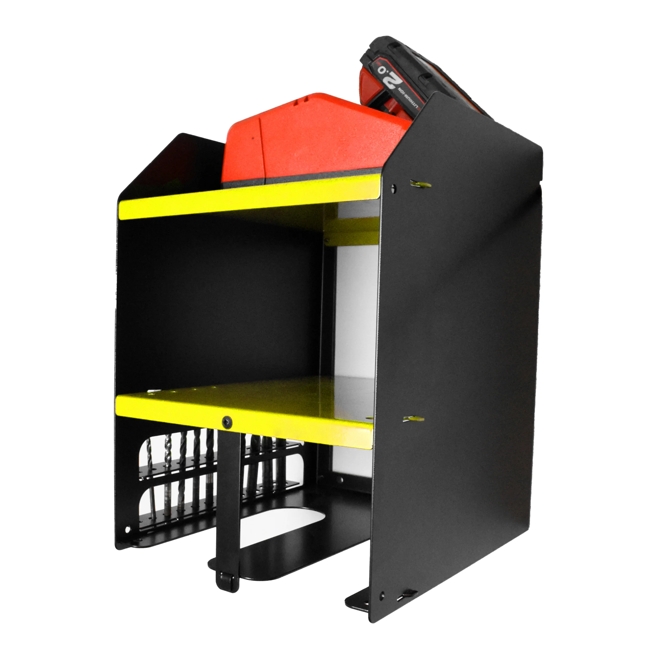 MegaMaxx UK™ Drill Storage Shelf (2 Tool Slot) - Image 23