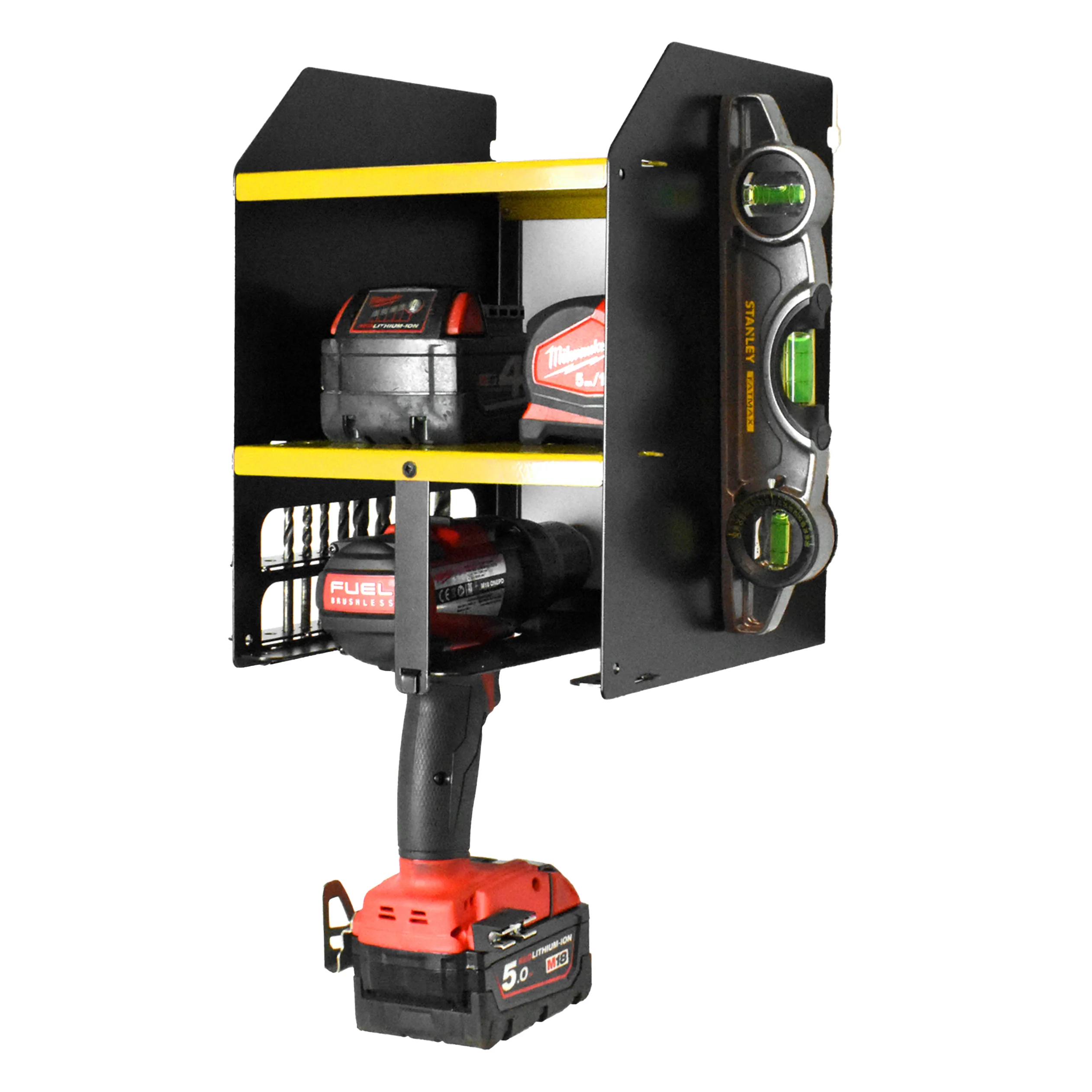 MegaMaxx UK™ Drill Storage Shelf (2 Tool Slot) - Image 24