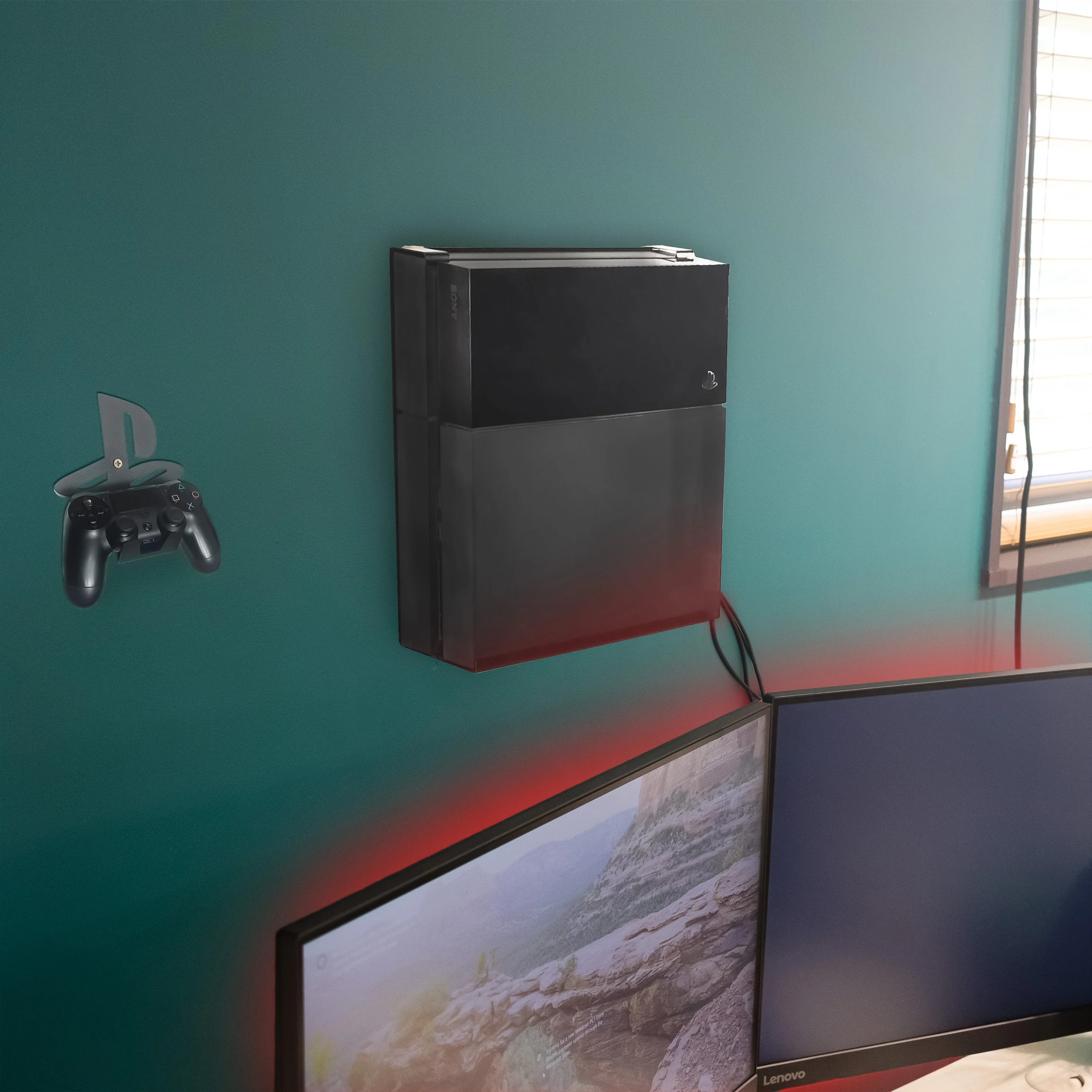 GameShieldz™ Sony PS4 Wall Mount Bracket - Image 3