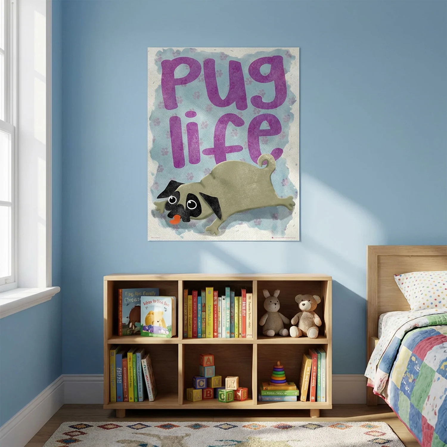 Pug Life Wall Art Poster - Image 3