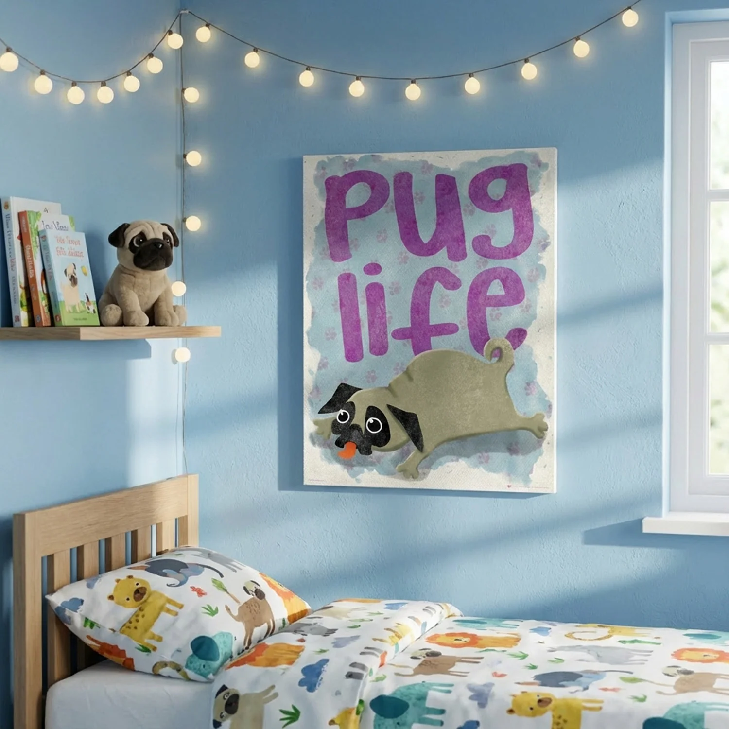 Pug Life Wall Art Poster - Image 4