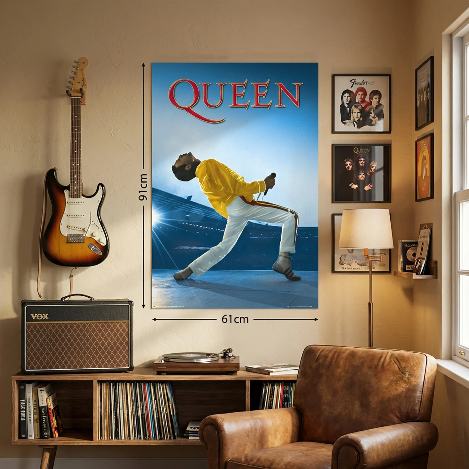 Queen "Live at Wembley" Poster - Image 3