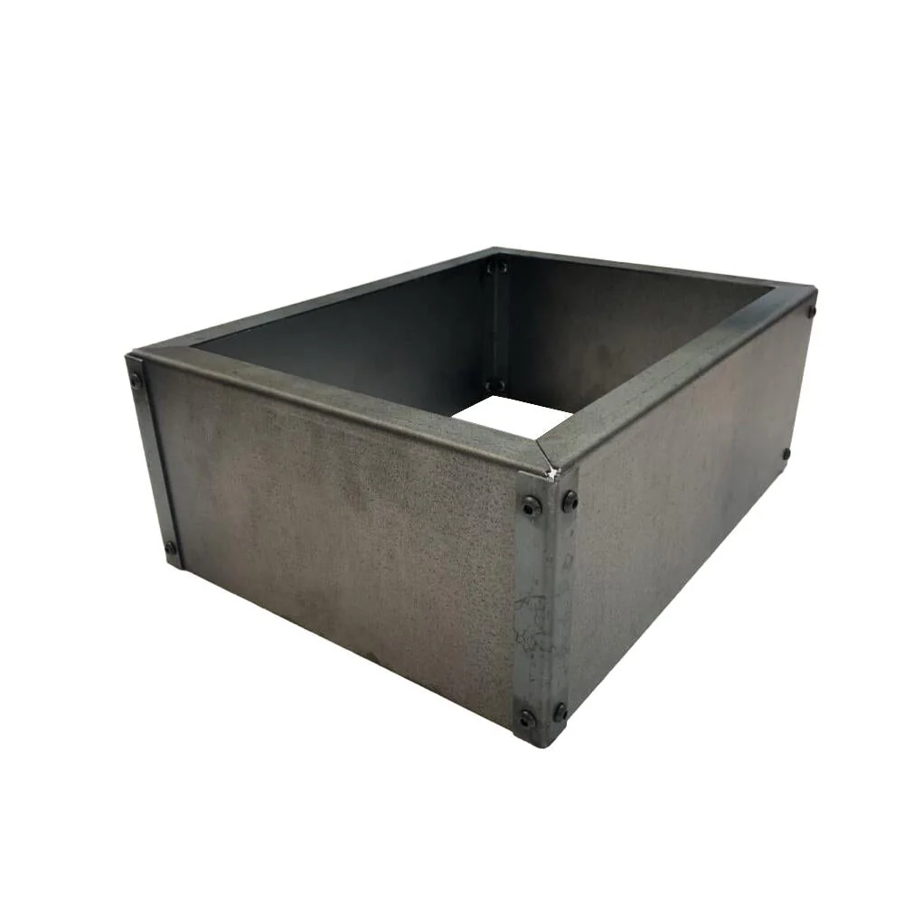 Rectangular Rustic Steel Flat Pack Garden Planter - Image 13