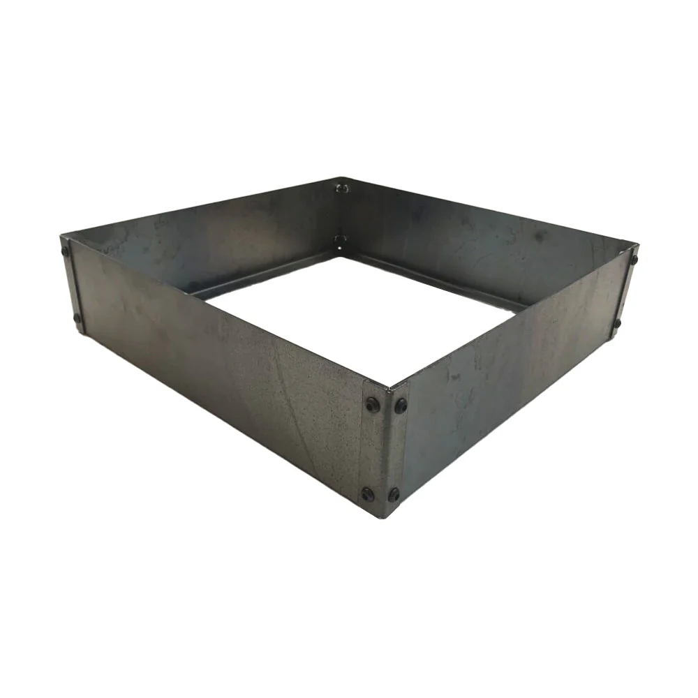 Rectangular Rustic Steel Flat Pack Garden Planter - Image 14
