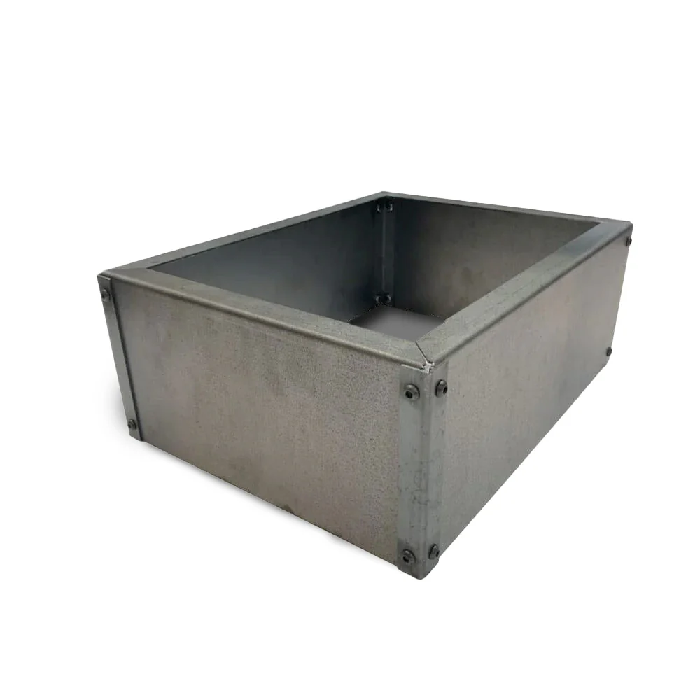 Rectangular Rustic Steel Flat Pack Garden Planter - Image 9