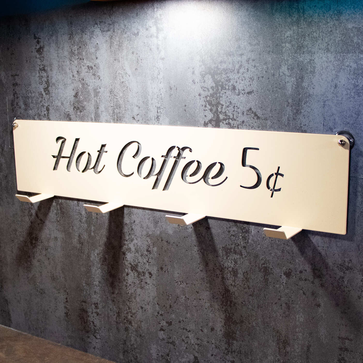 Okunaii™ Retro Americana Wall Mount Coffee Mug Holder - Image 10