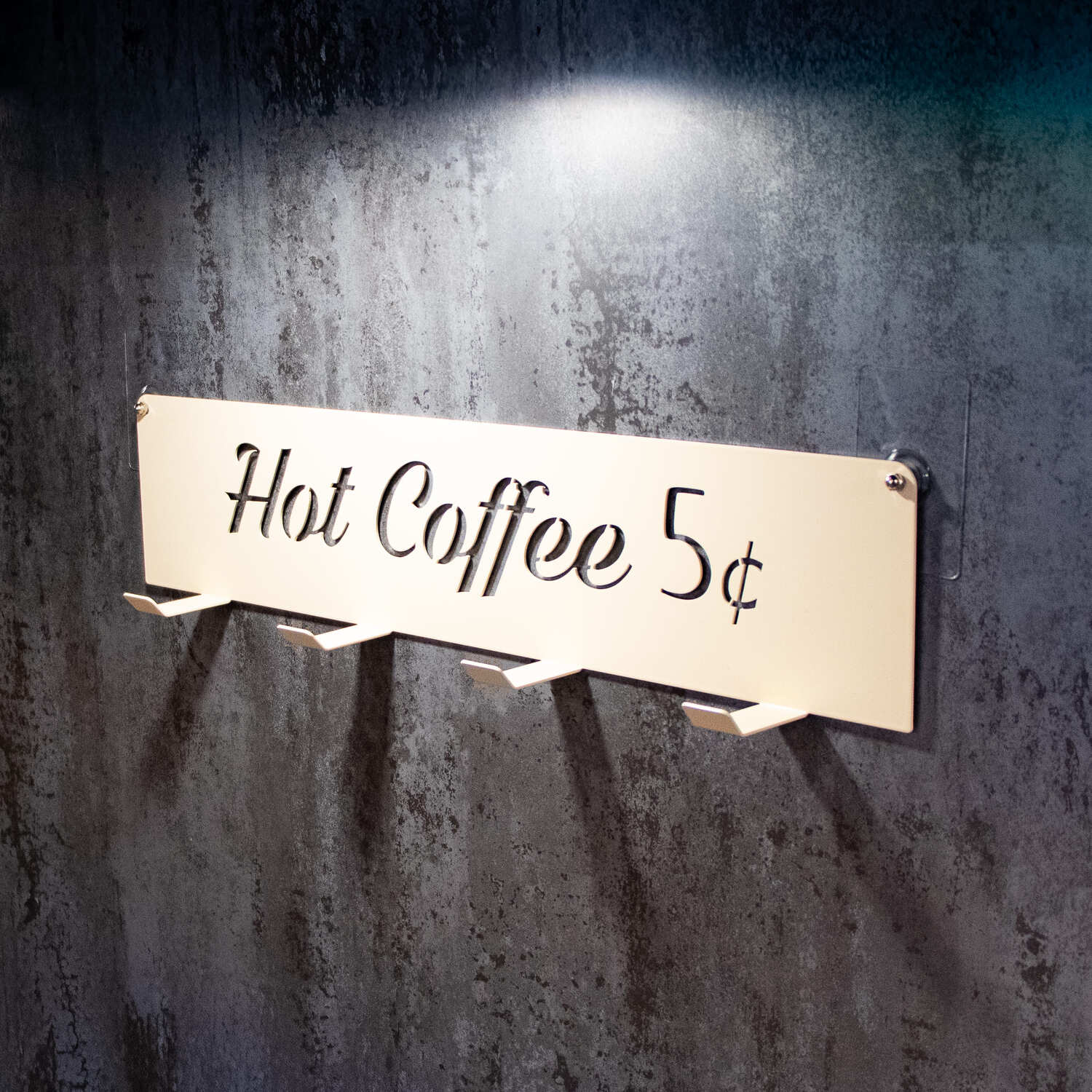 Okunaii™ Retro Americana Wall Mount Coffee Mug Holder - Image 12