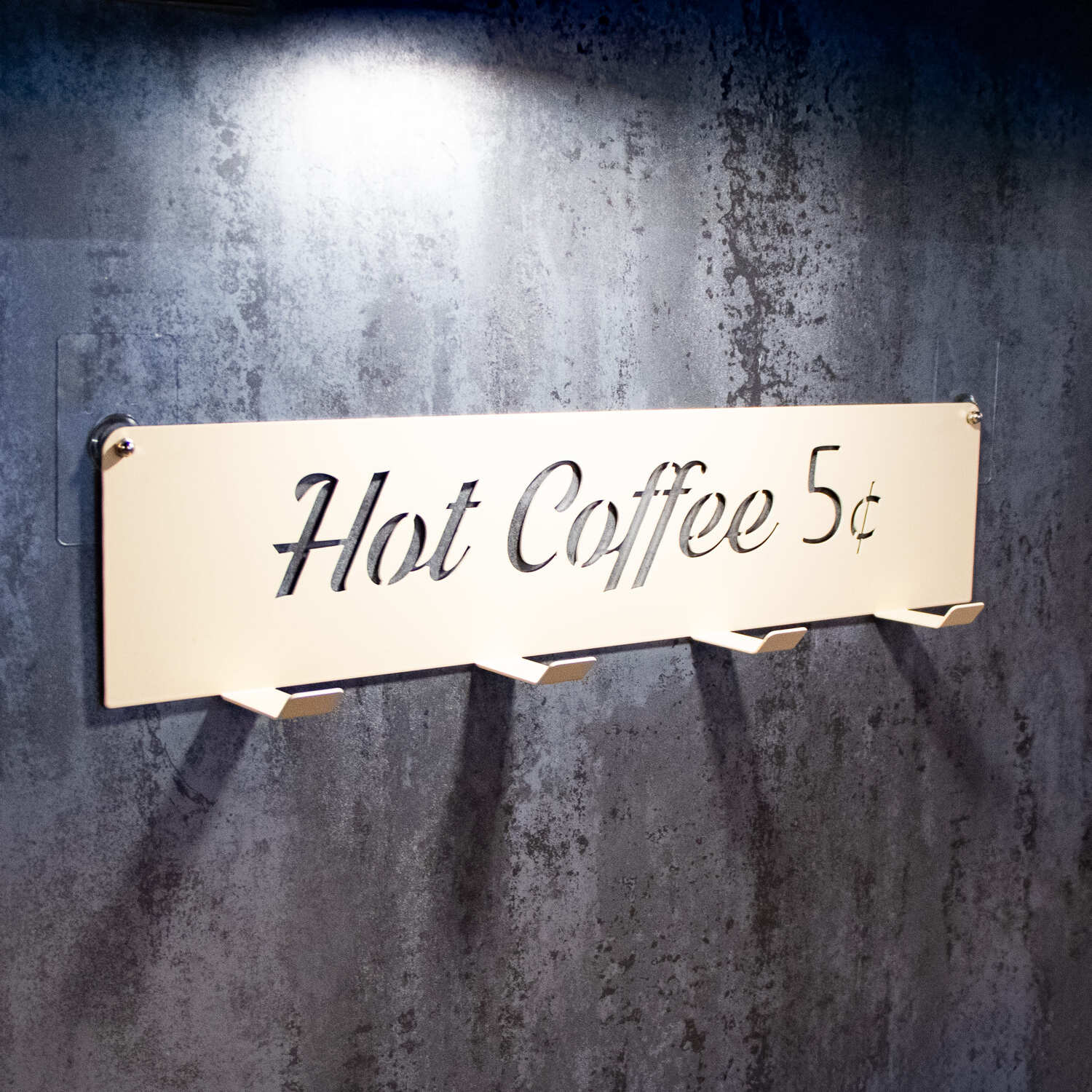 Okunaii™ Retro Americana Wall Mount Coffee Mug Holder - Image 14