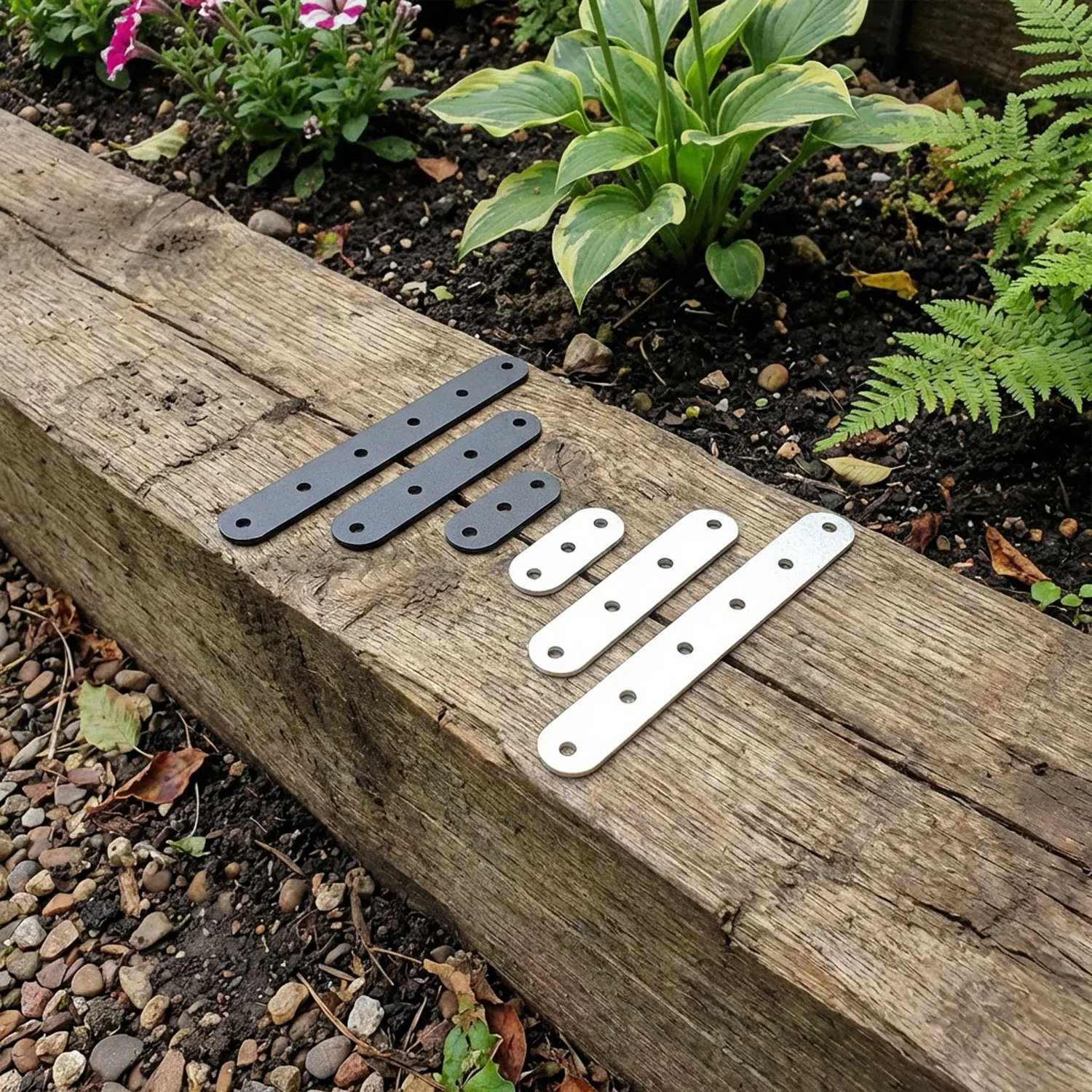 Simple Flat Steel Repair Brackets (3 Sizes Available) - Image 3
