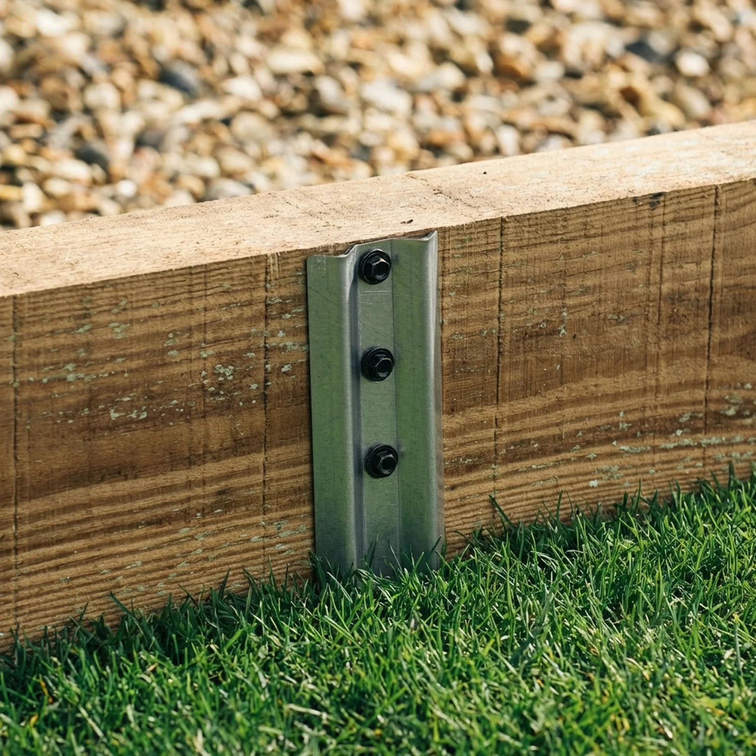 SleeperFit Basic Stake Railway Sleeper Bracket - Image 11