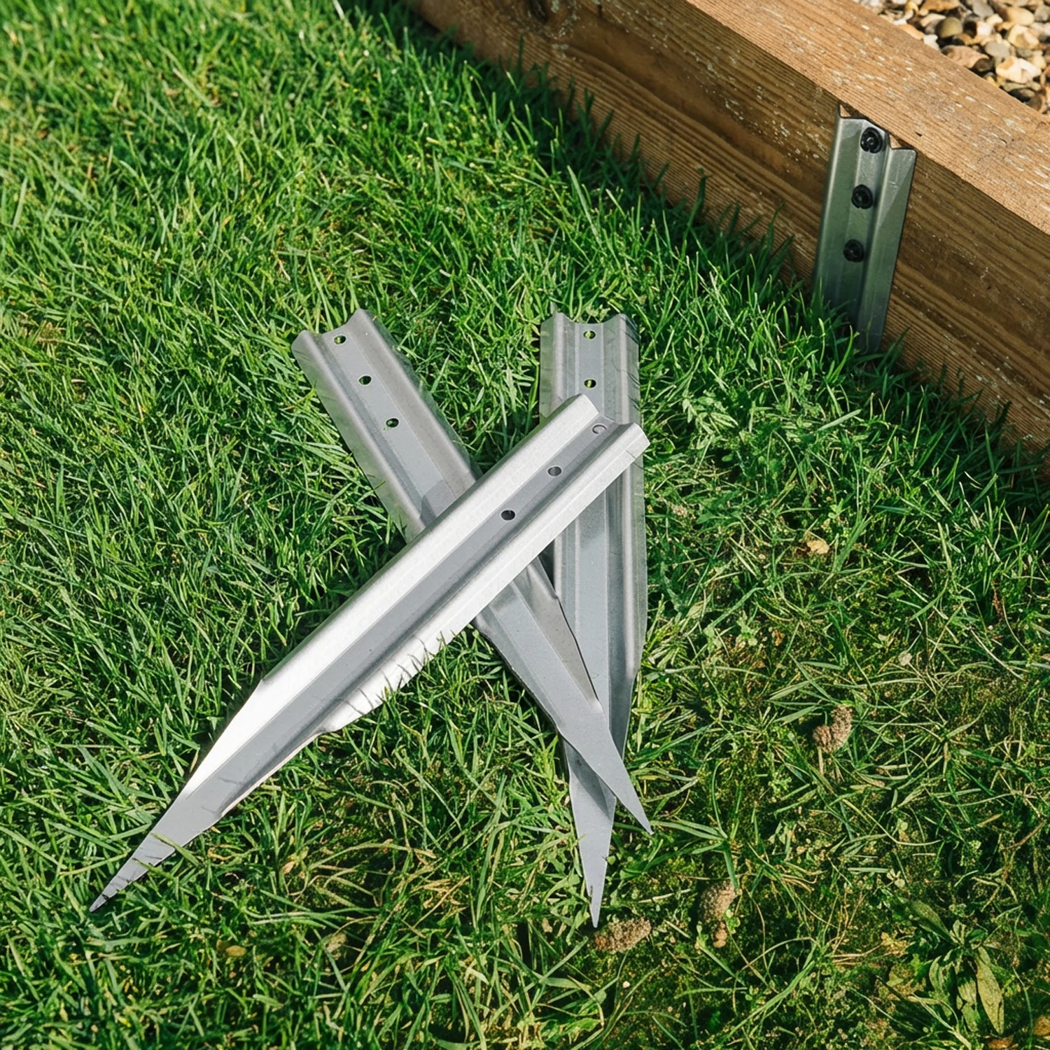 SleeperFit Basic Stake Railway Sleeper Bracket - Image 5