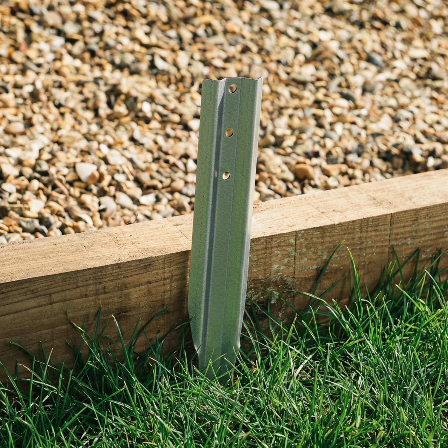 SleeperFit Basic Stake Railway Sleeper Bracket - Image 7