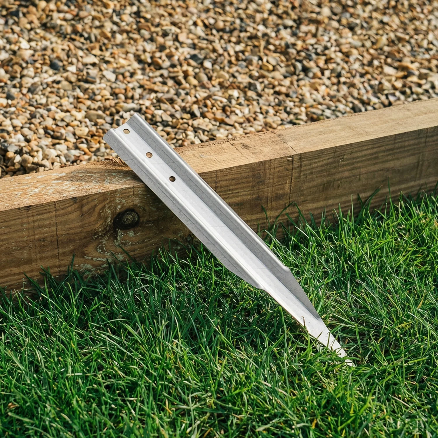 SleeperFit Basic Stake Railway Sleeper Bracket - Image 9