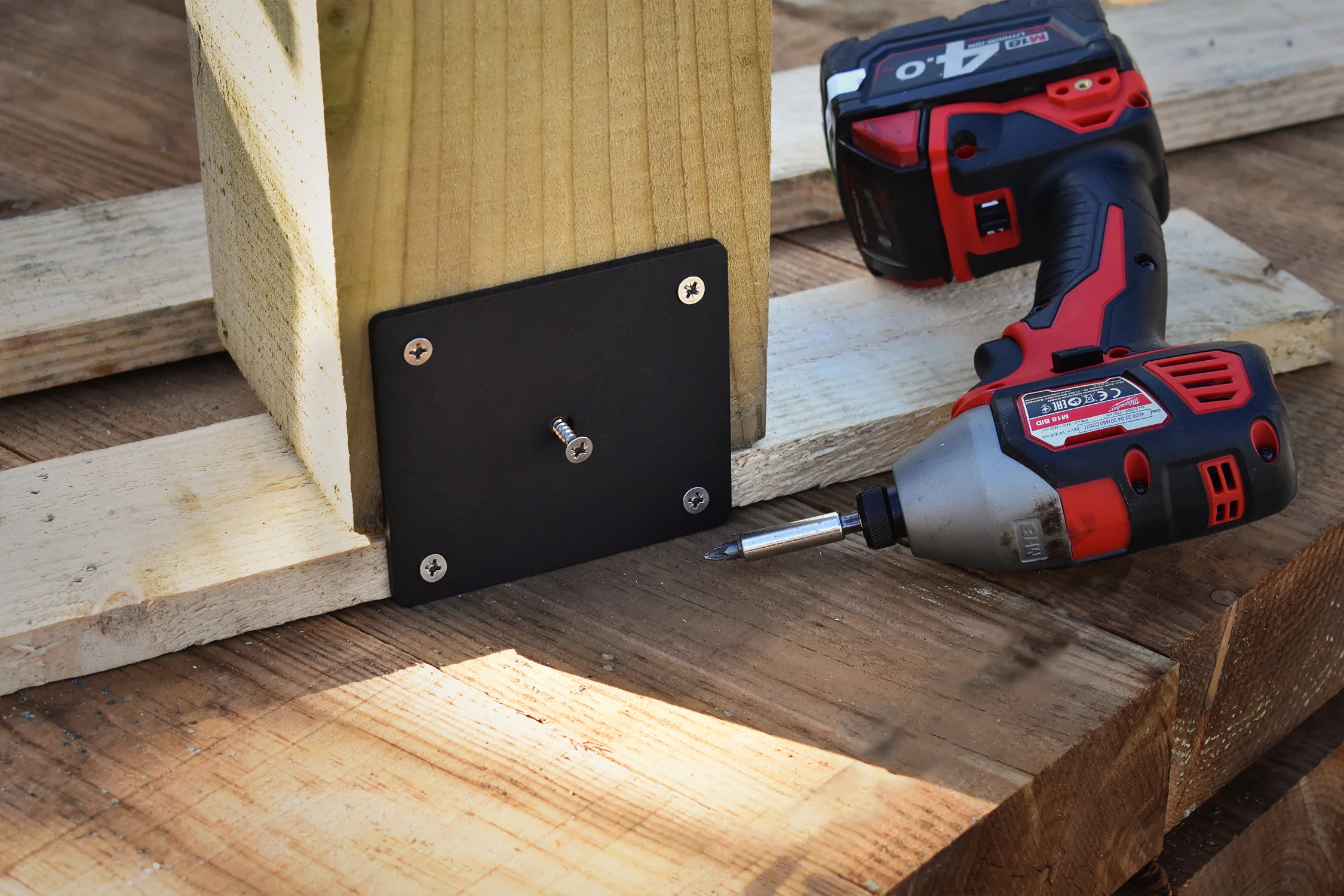 SleeperFit Ultra-Strong Multi-Purpose Joining Plate Flat Bracket - Image 7