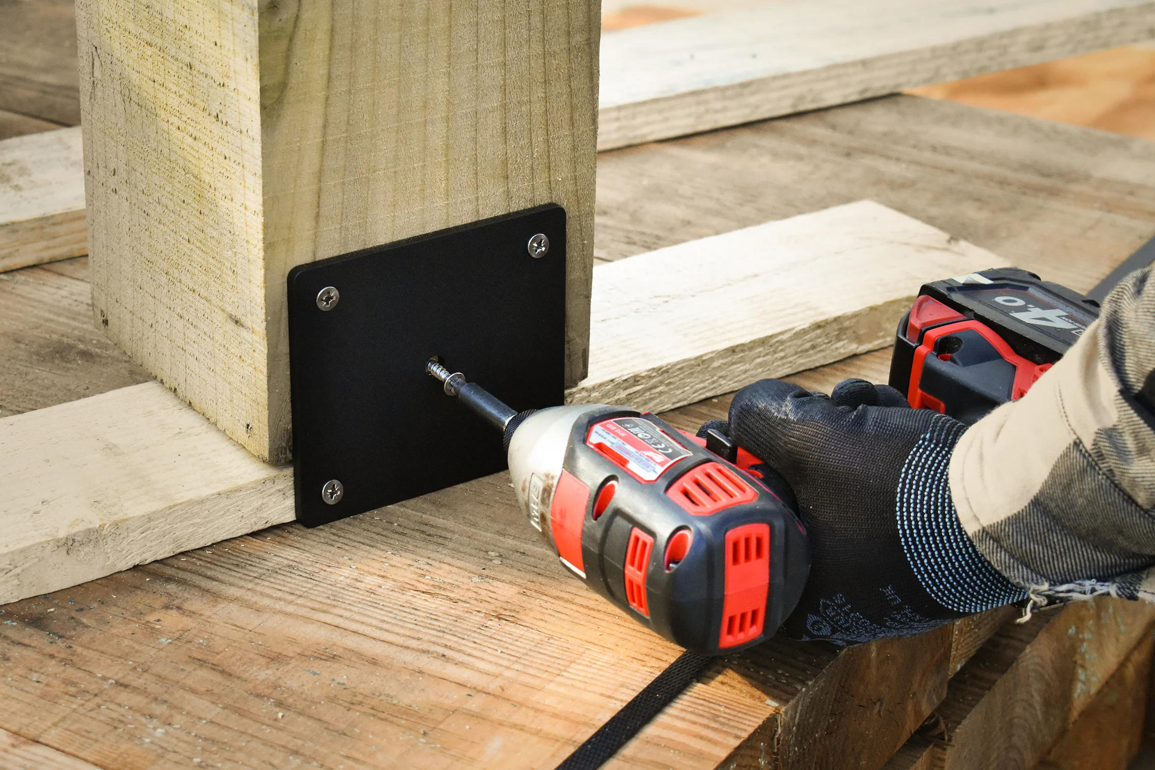 SleeperFit Ultra-Strong Multi-Purpose Joining Plate Flat Bracket - Image 8