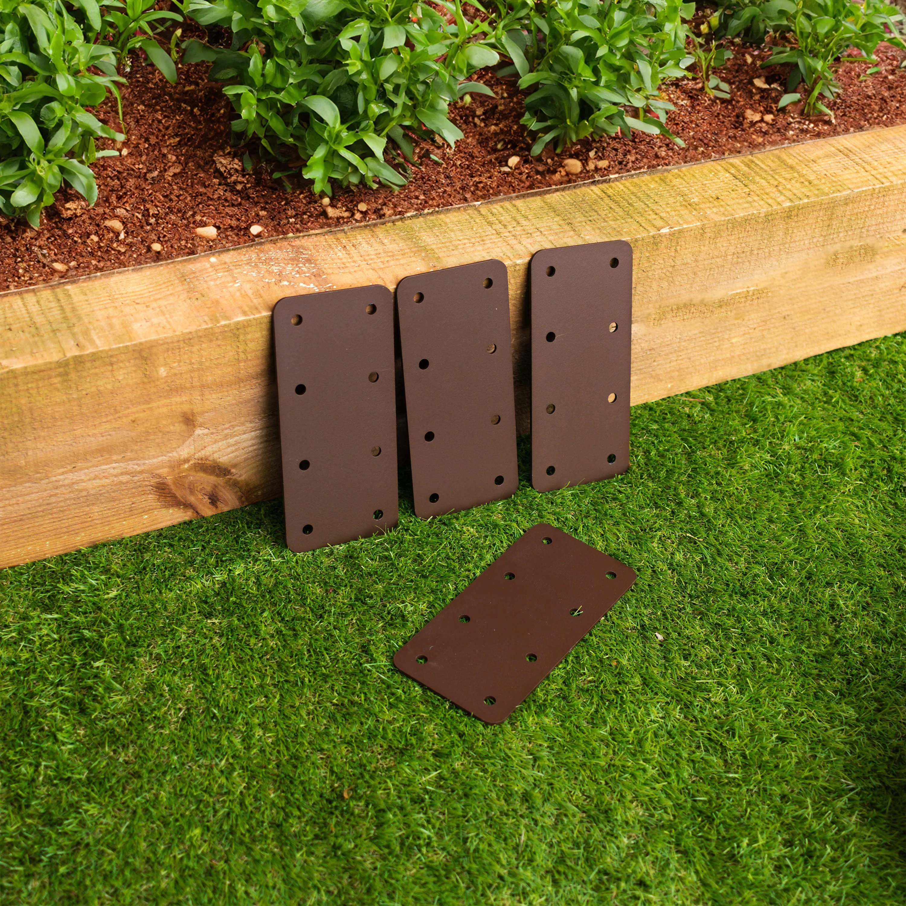 Extra Strong Standard Straight Flat Railway Sleeper Brackets - Image 11
