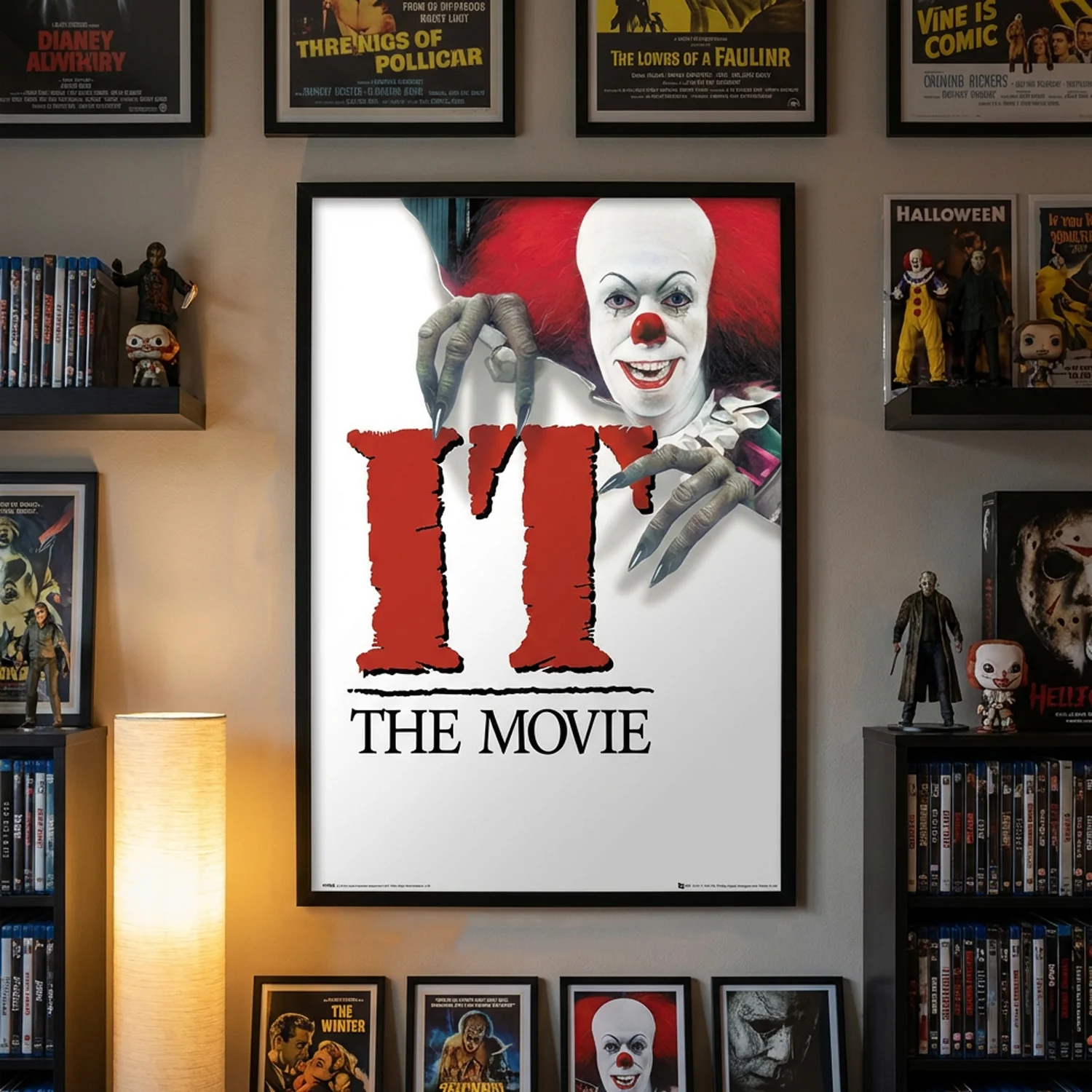 Stephen King's IT 1990 Movie Film Poster - Image 4