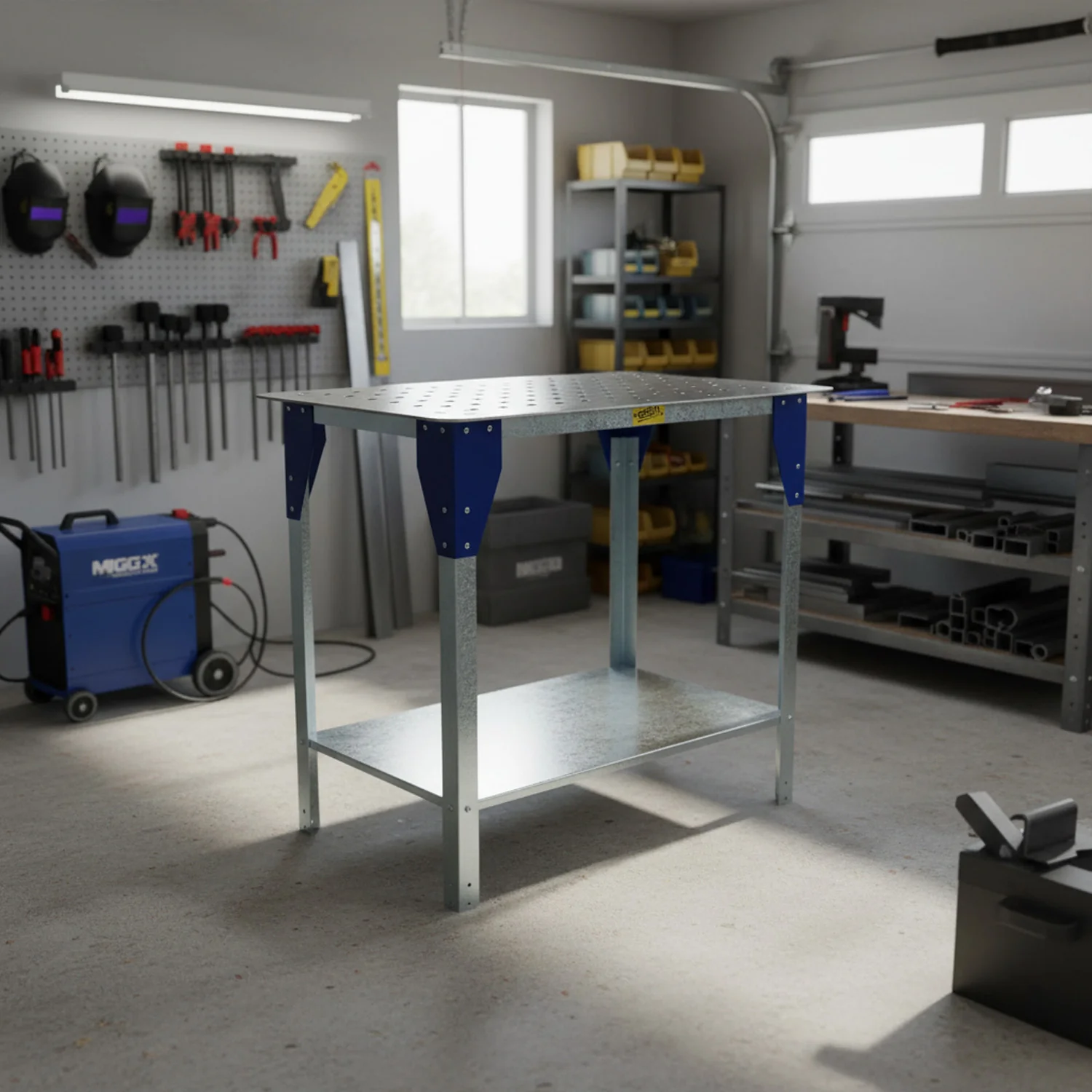 MegaMaxx UK™ Tig Welding Table with Bolt Down Holes for Jigs - Image 4