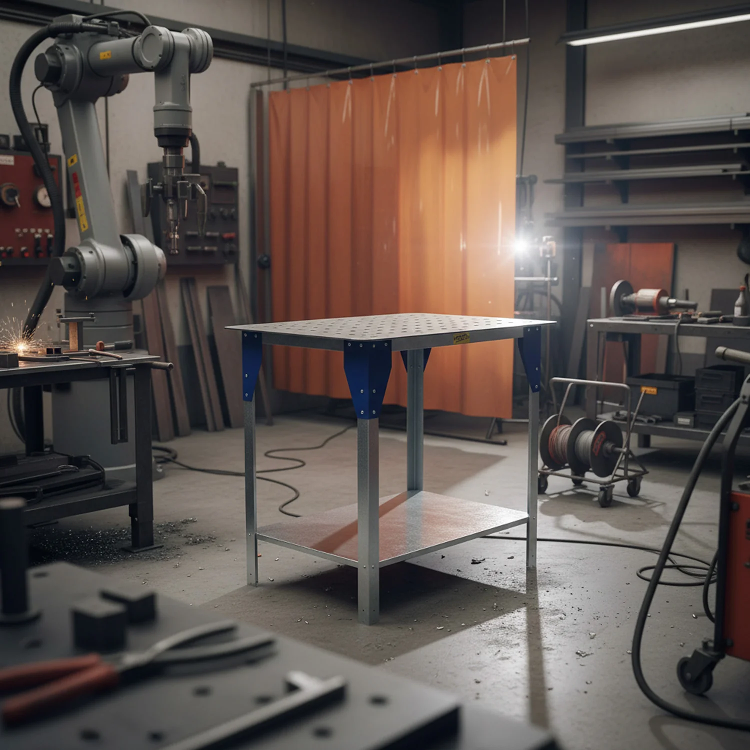 MegaMaxx UK™ Tig Welding Table with Bolt Down Holes for Jigs - Image 5