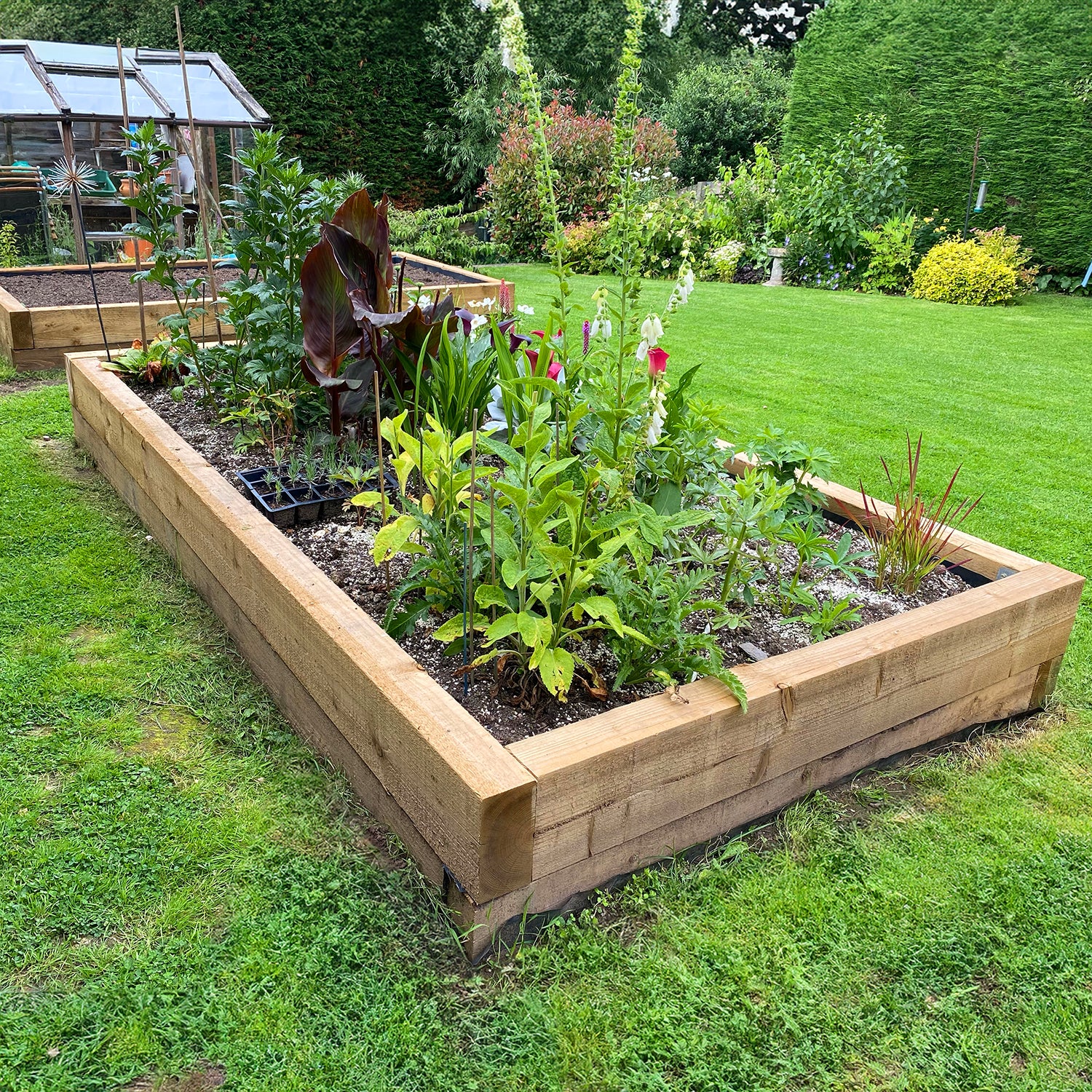 Straight Railway Sleeper Bracket with Stake - Image 29