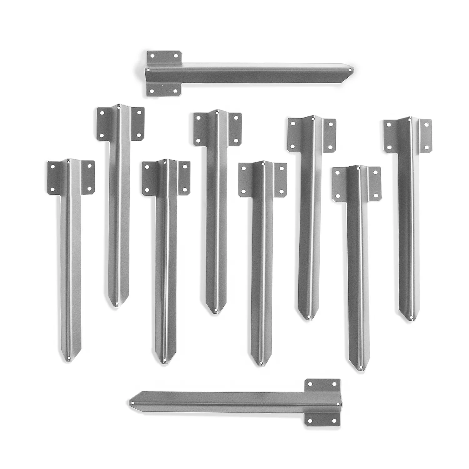 Straight Railway Sleeper Bracket with Stake - Image 45