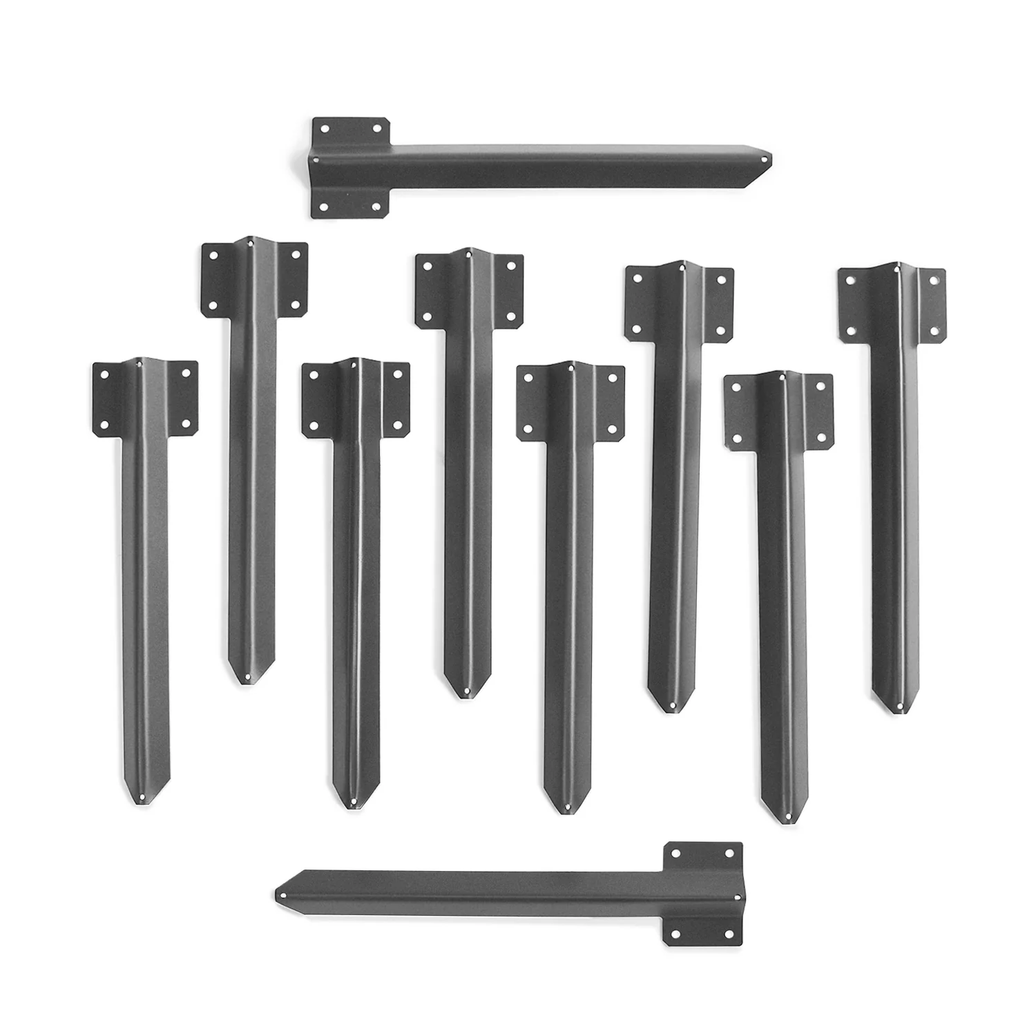 Straight Railway Sleeper Bracket with Stake - Image 46