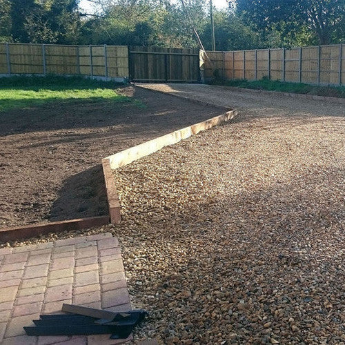 Corner Railway Sleeper Bracket with Stake - Image 12