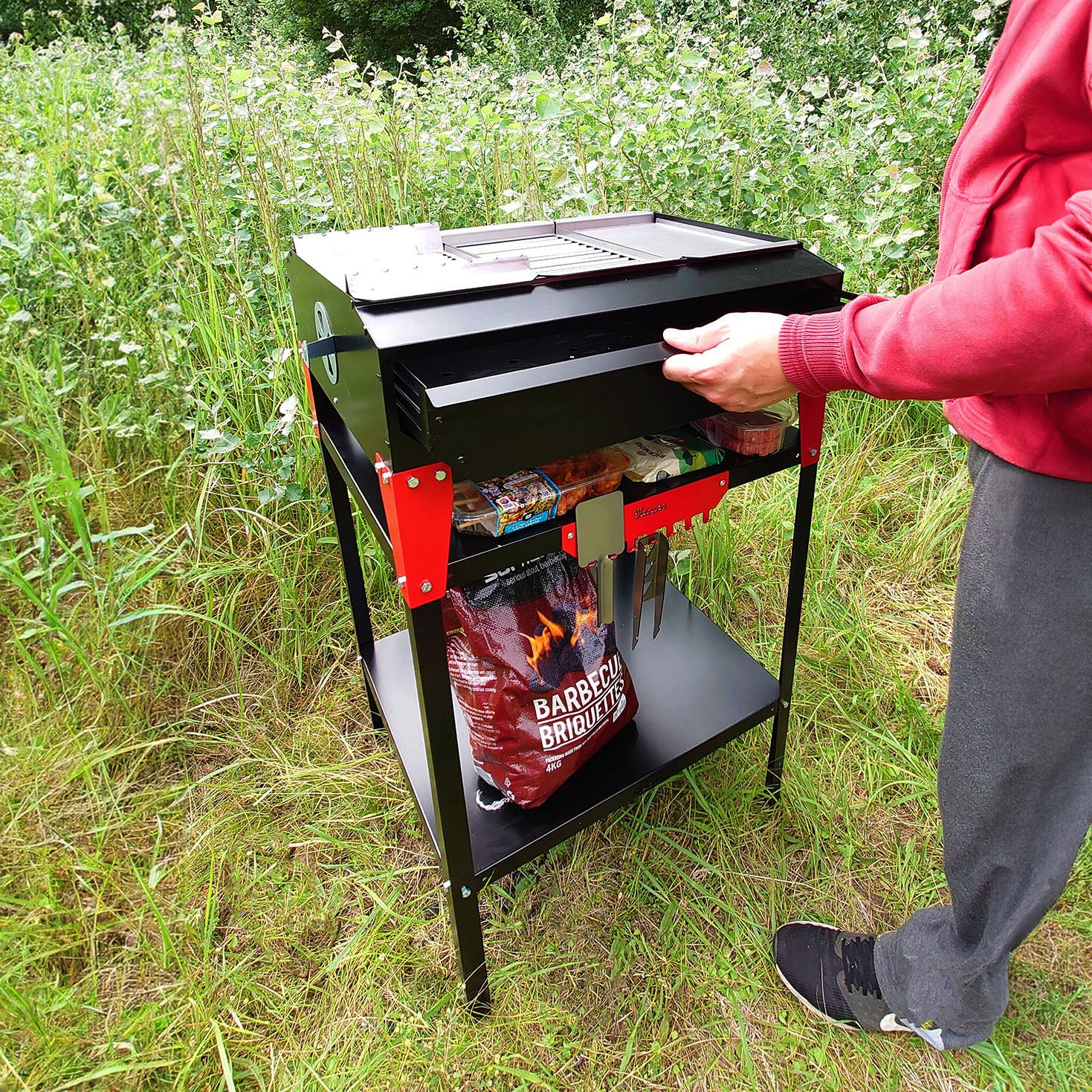 Volcann™ Magna American Style BBQ Table with Modular Grilltop - Image 5