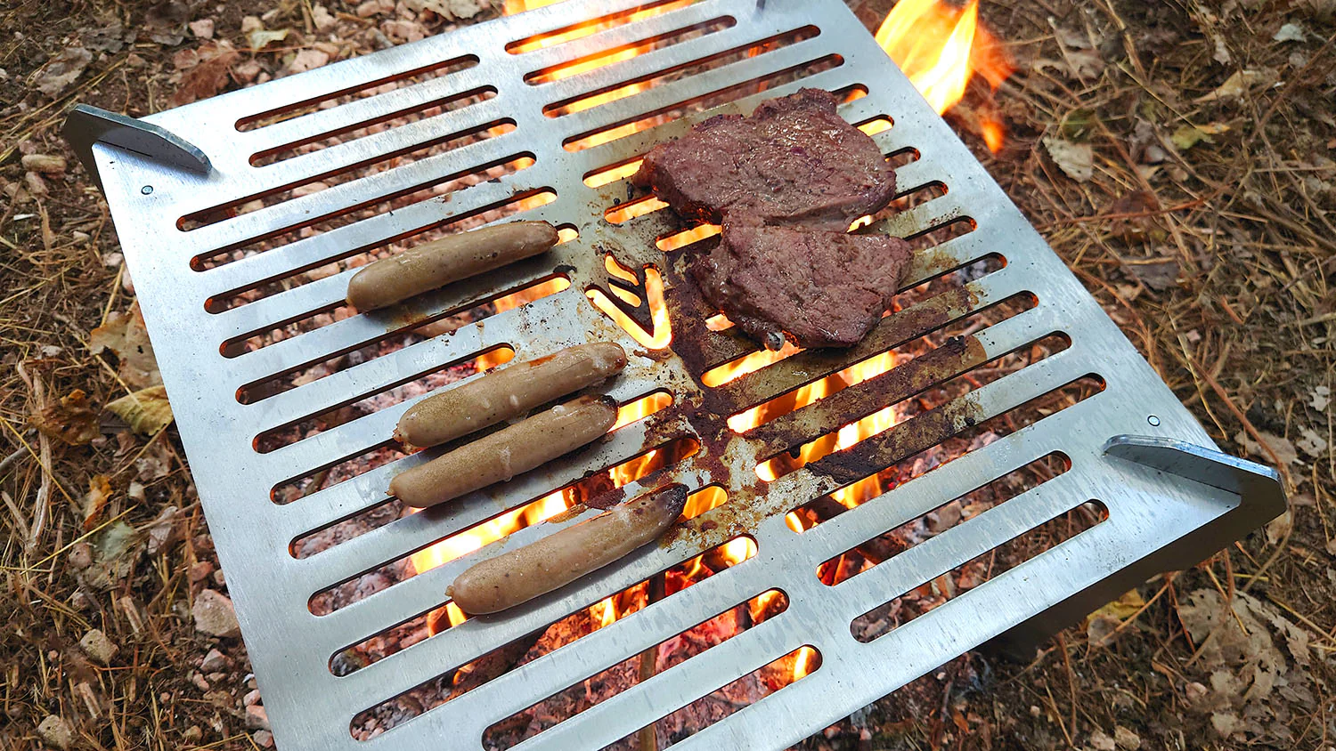 Volcann™ Ferox Open Fire Grill & Cooktop BBQ - Image 8