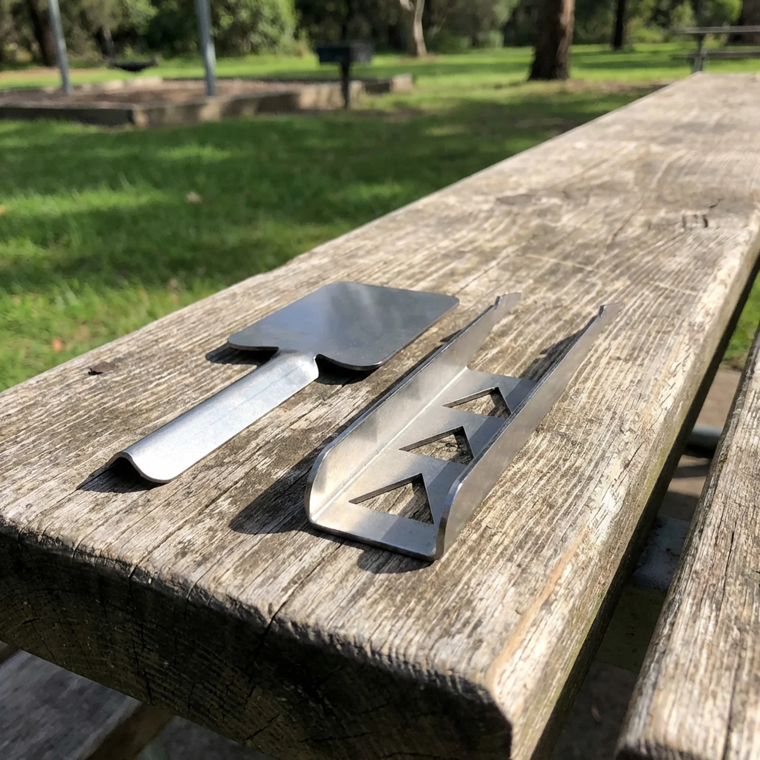 Volcann™ Portable Flatpack BBQ Tool Set - Image 3
