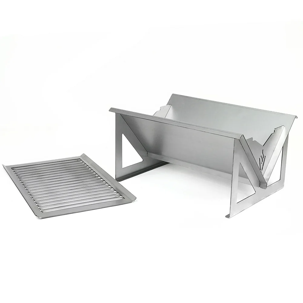 Volcann™ Flat-Pack Portable BBQ with Full Grill Top - Image 10