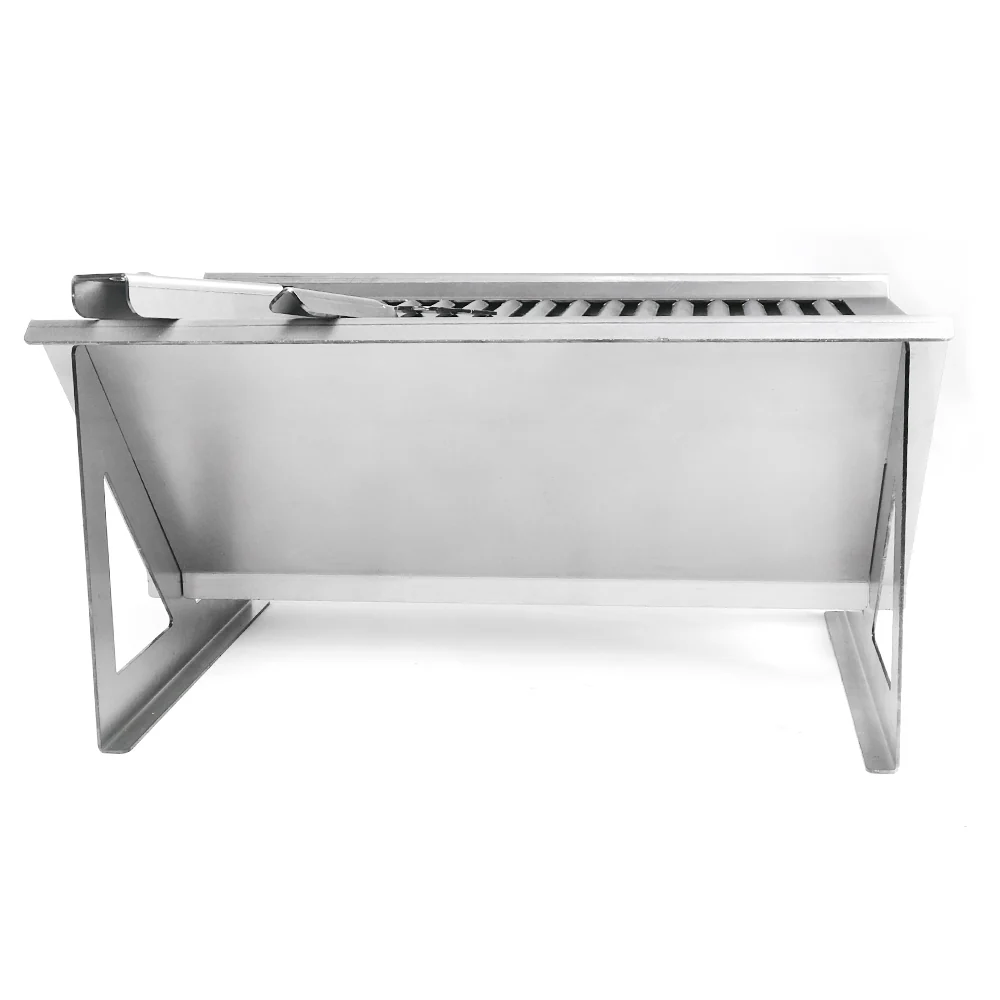 Volcann™ Flat-Pack Portable BBQ with Full Grill Top - Image 7