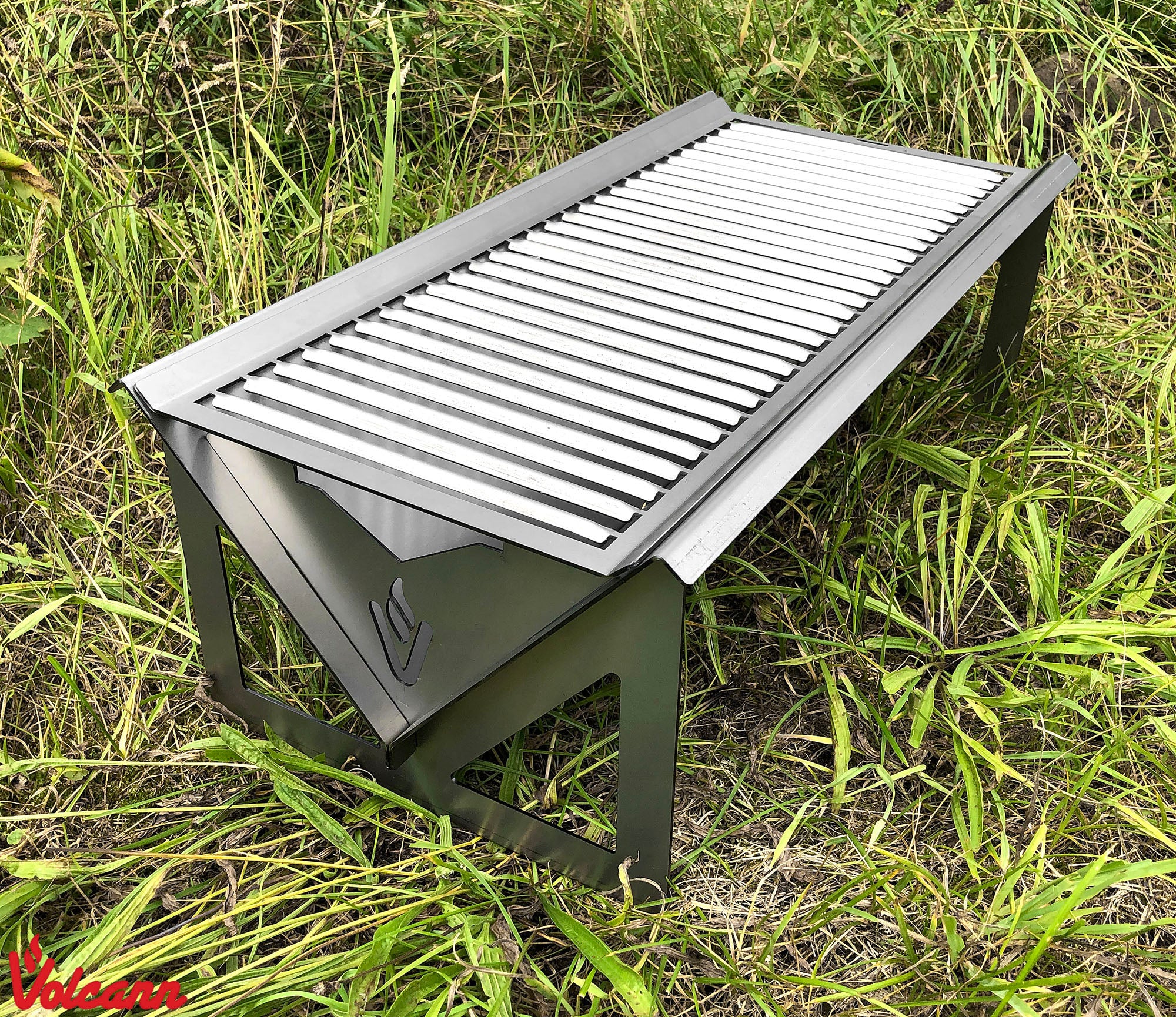 Volcann™ Large Flatpack Portable Full Grill Top BBQ - Image 14