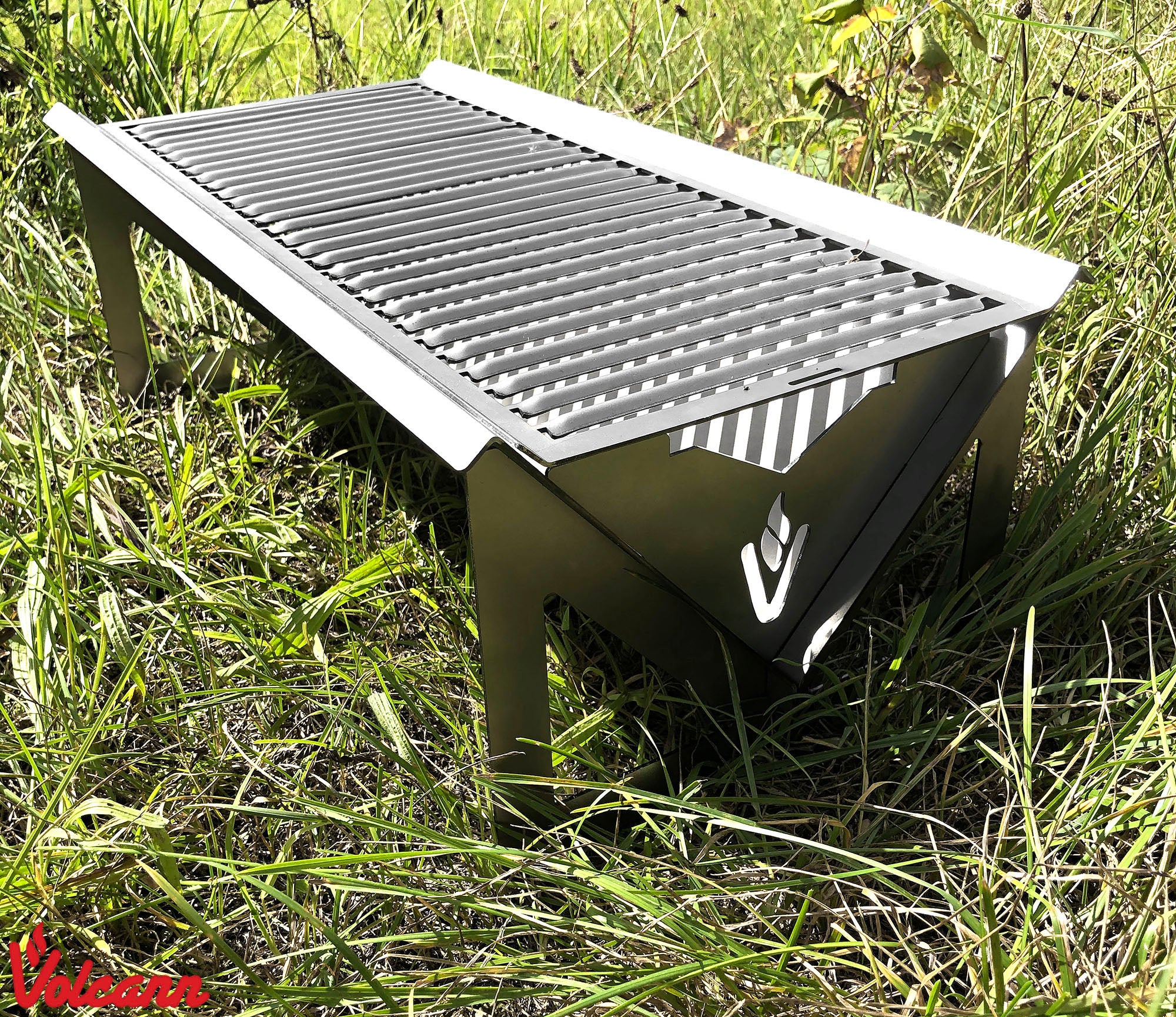 Volcann™ Large Flatpack Portable Full Grill Top BBQ - Image 15