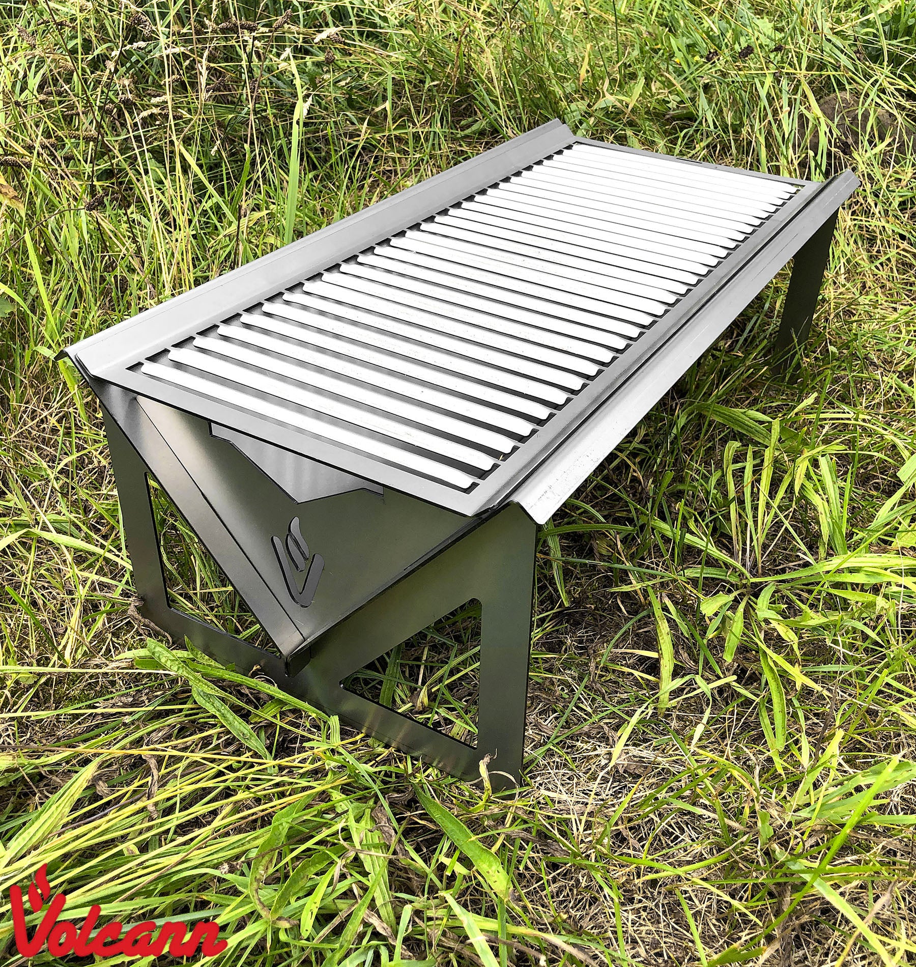 Volcann™ Large Flatpack Portable Full Grill Top BBQ - Image 18