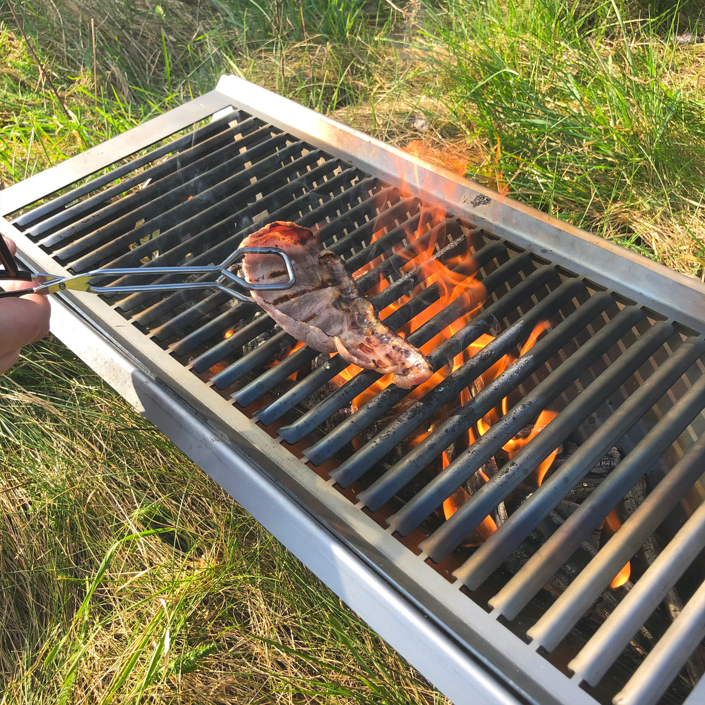 Volcann™ Large Flatpack Portable Full Grill Top BBQ - Image 19