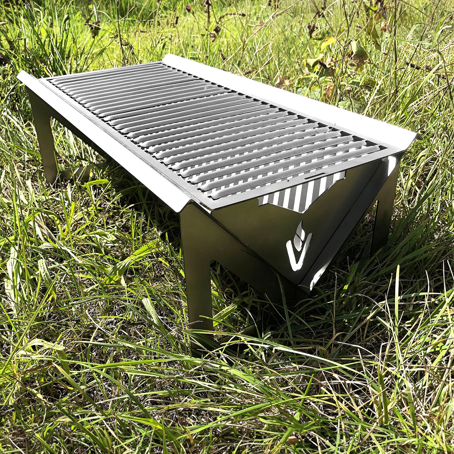 Volcann™ Large Flatpack Portable Full Grill Top BBQ - Image 4