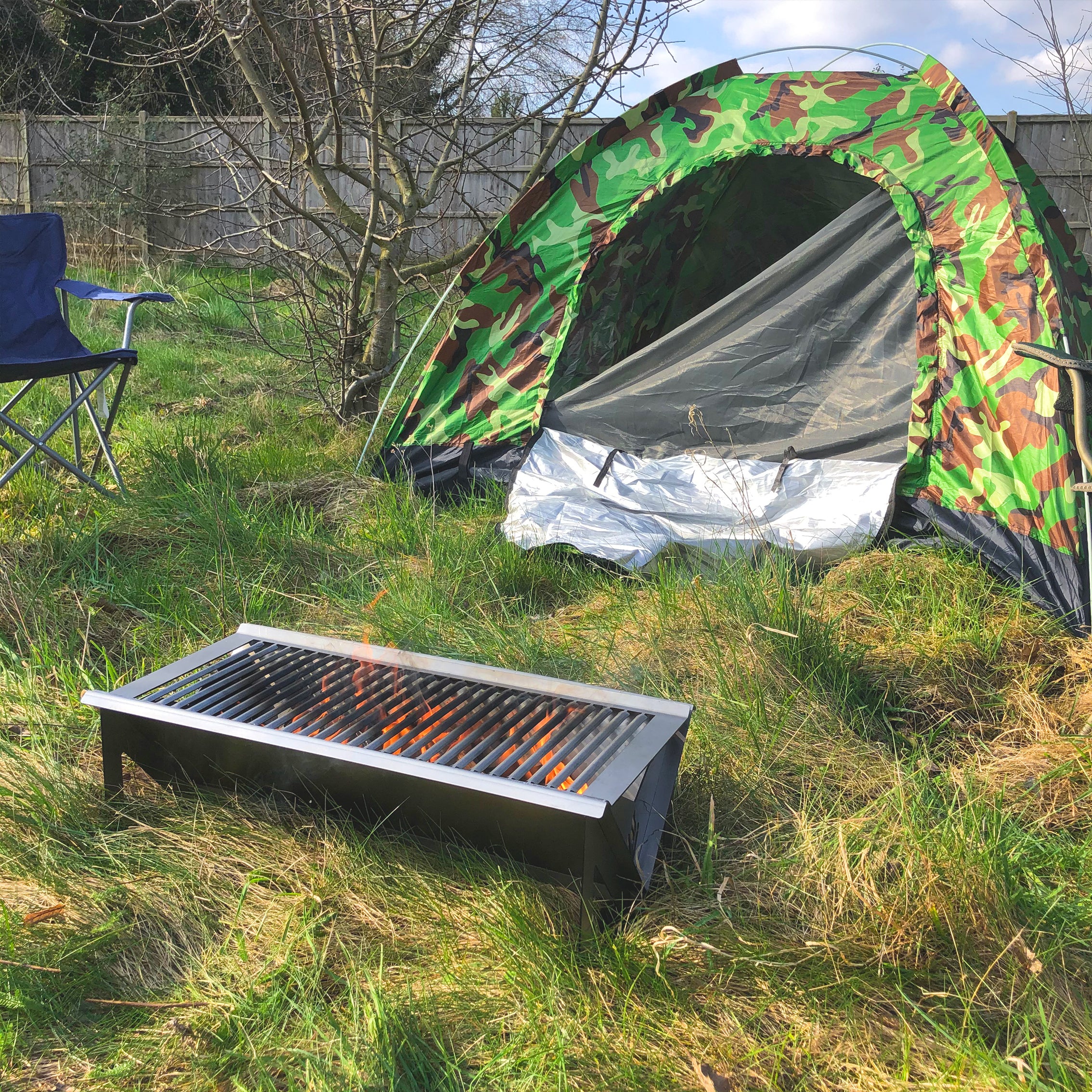 Volcann™ Large Flatpack Portable Full Grill Top BBQ - Image 6