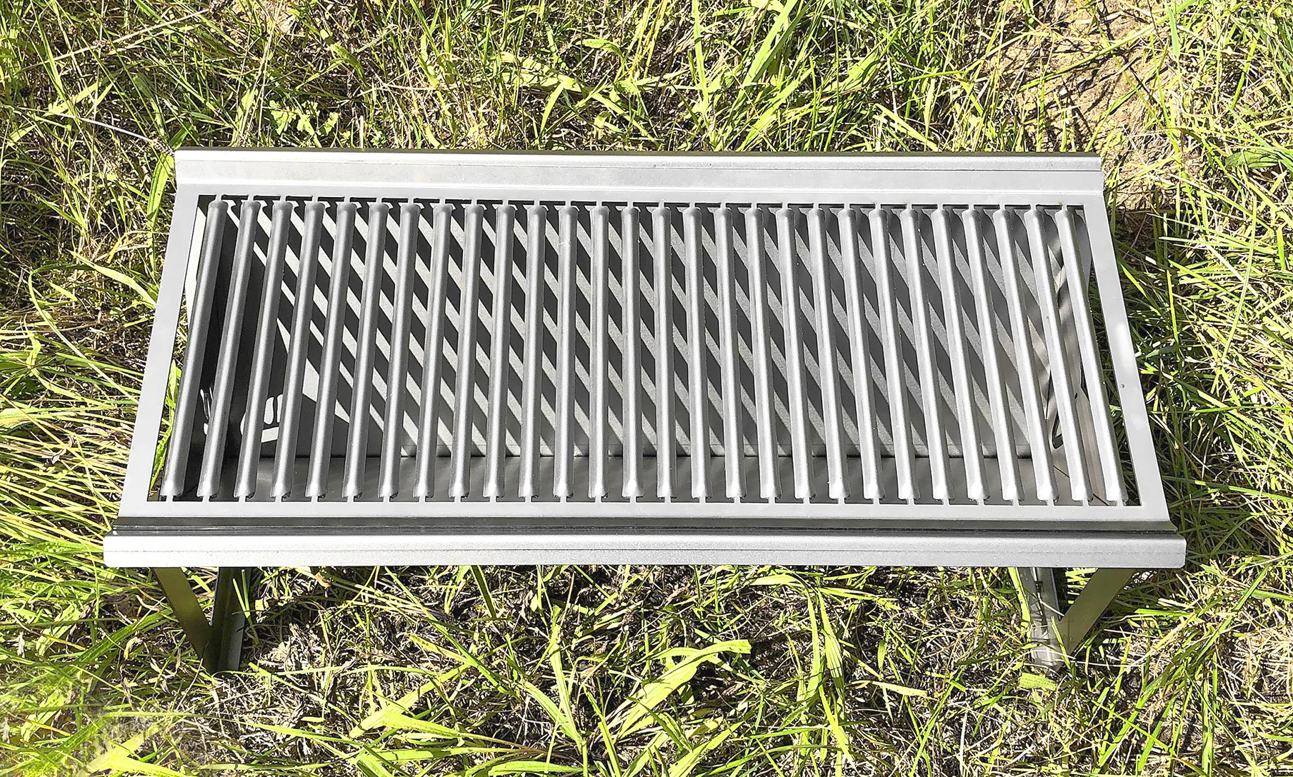 Volcann™ Large Flatpack Portable Full Grill Top BBQ - Image 8