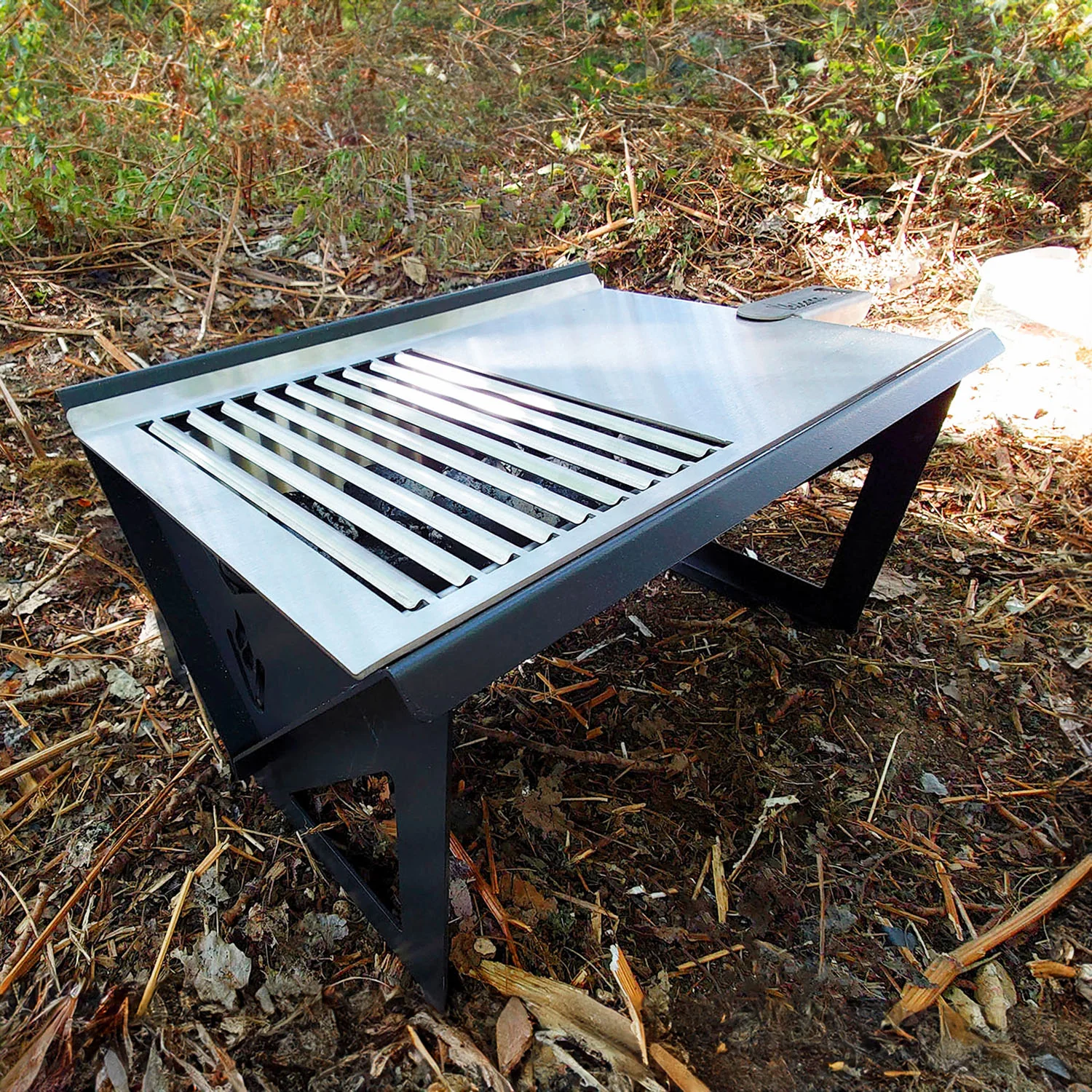 Volcann™ SMASHA Portable BBQ & Smashburger Grill + Stainless Steel Tools - Image 5