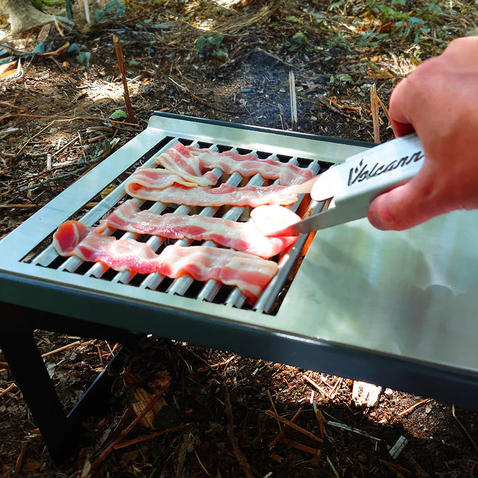 Volcann™ SMASHA Portable BBQ & Smashburger Grill + Stainless Steel Tools - Image 6
