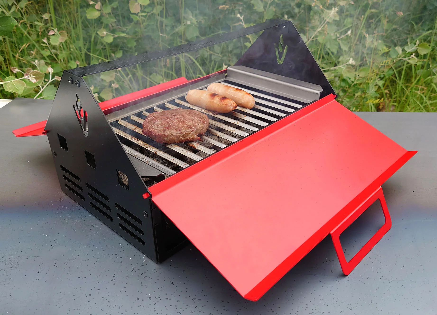 Volcann™ Toolbox Portable BBQ Grill - Image 13